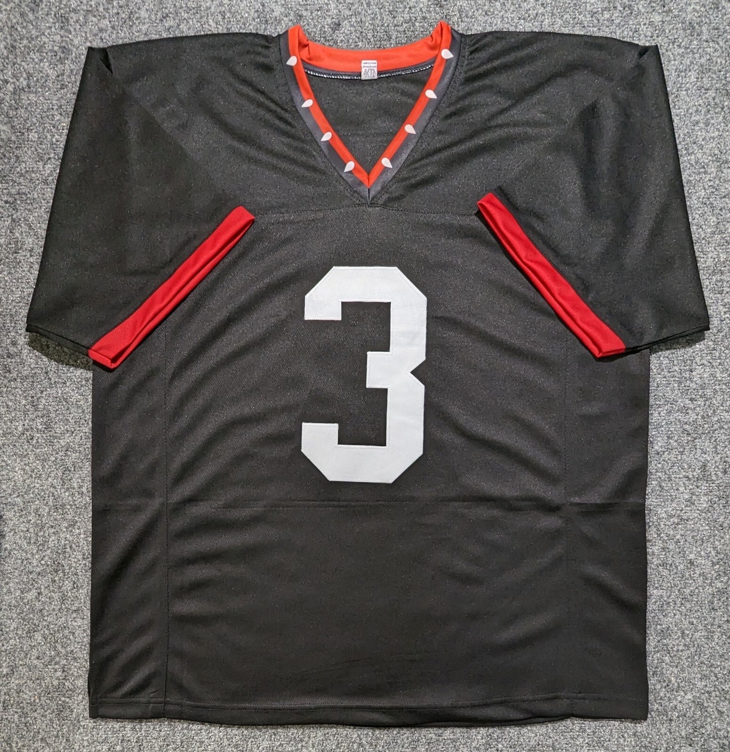 Georgia Bulldogs Tyson Campbell Autographed Signed Jersey Jsa Coa