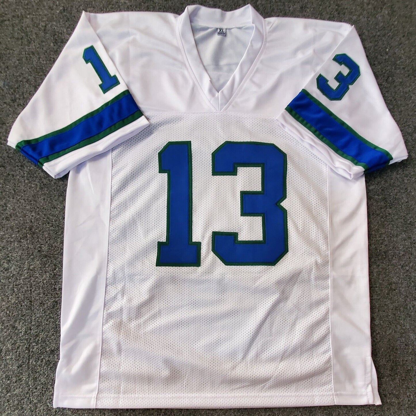 Portland Thunder Wfl Don Horn Autographed Signed Jersey Jsa Coa