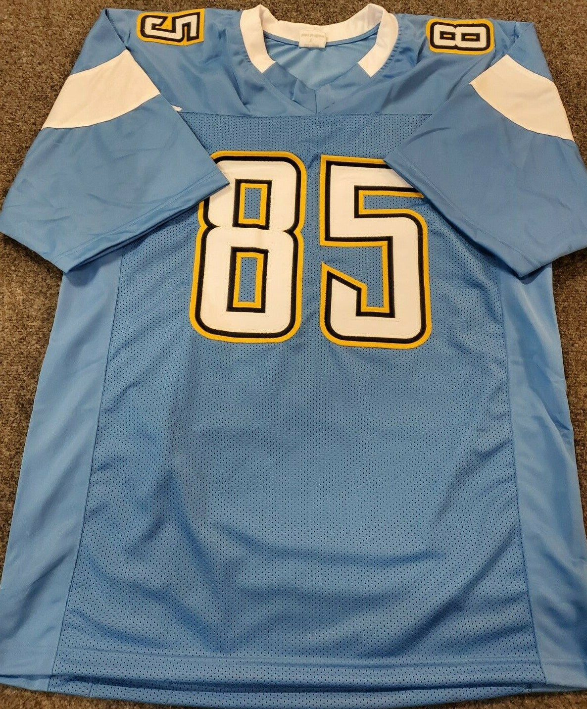 L.A. Chargers Antonio Gates Autographed Signed Jersey Beckett Coa