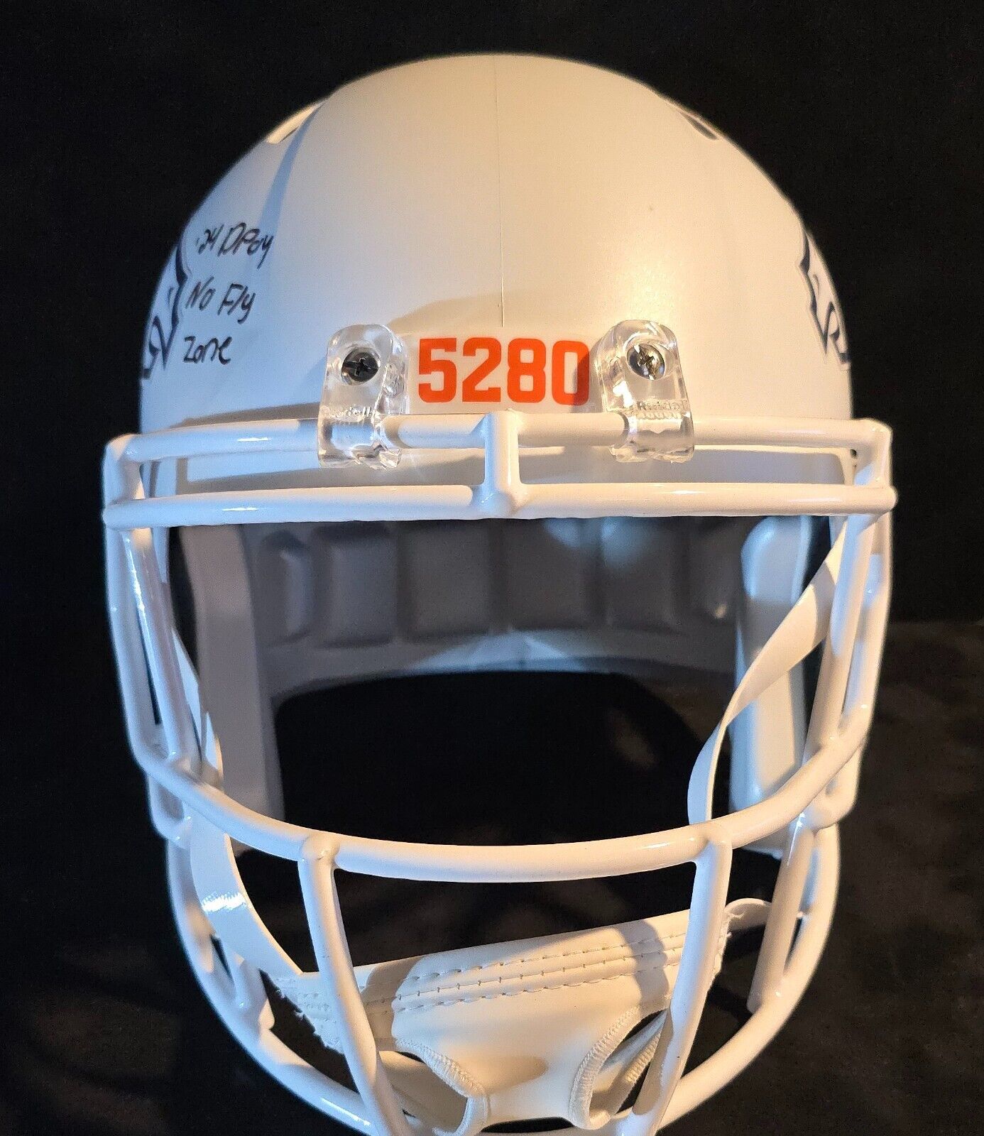 Denver Broncos Pat Surtain Ii Signed 2X Insc Replica Full Size Helmet Beckett