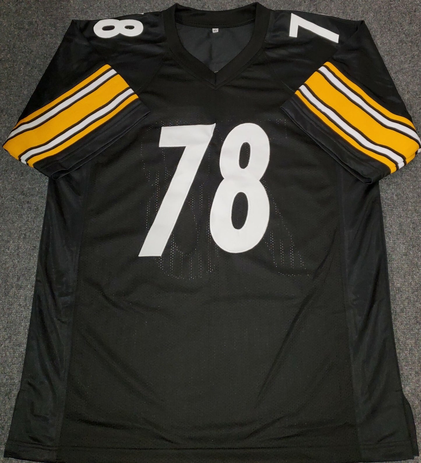 Pittsburgh Steelers Alejandro Villanueva Autographed Signed Jersey Jsa Coa