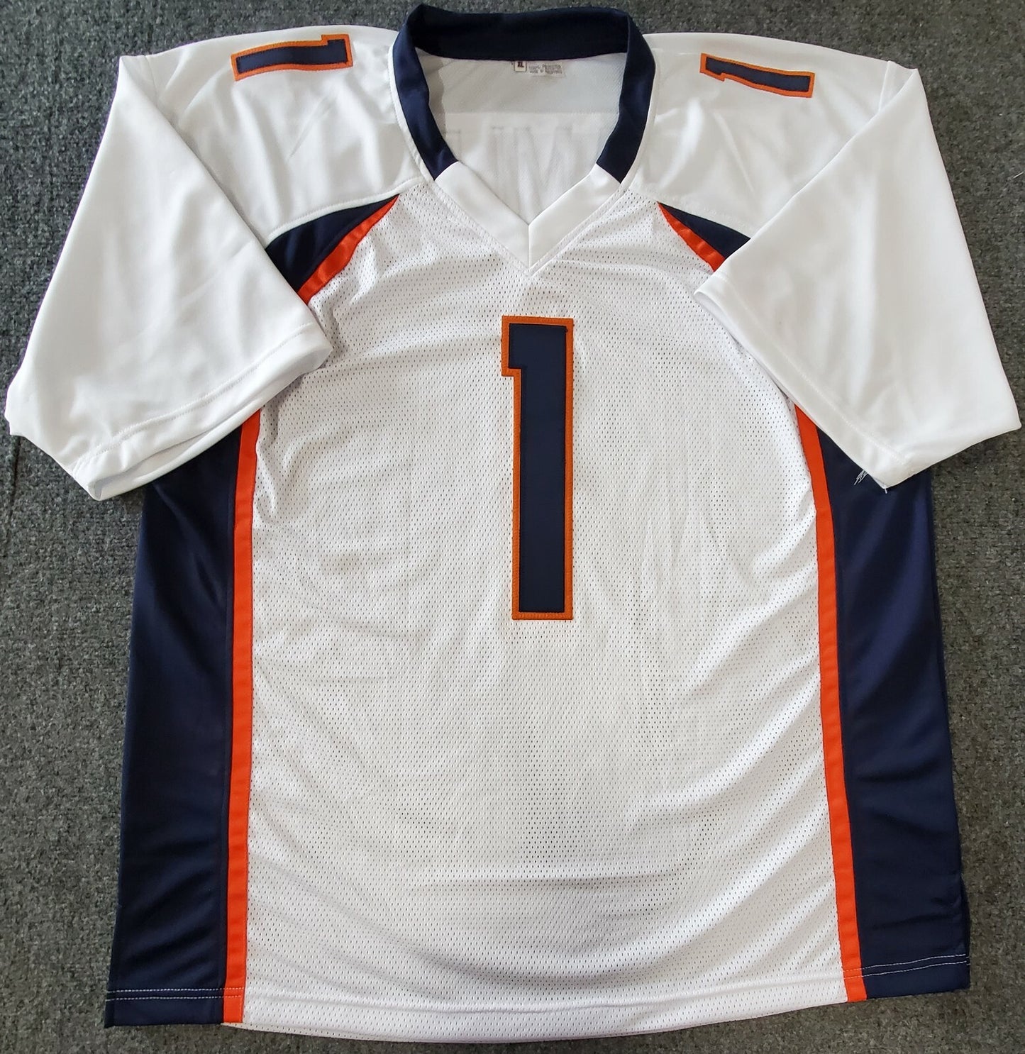 Kj Hamler Autographed Signed Denver Broncos Jersey Jsa Coa
