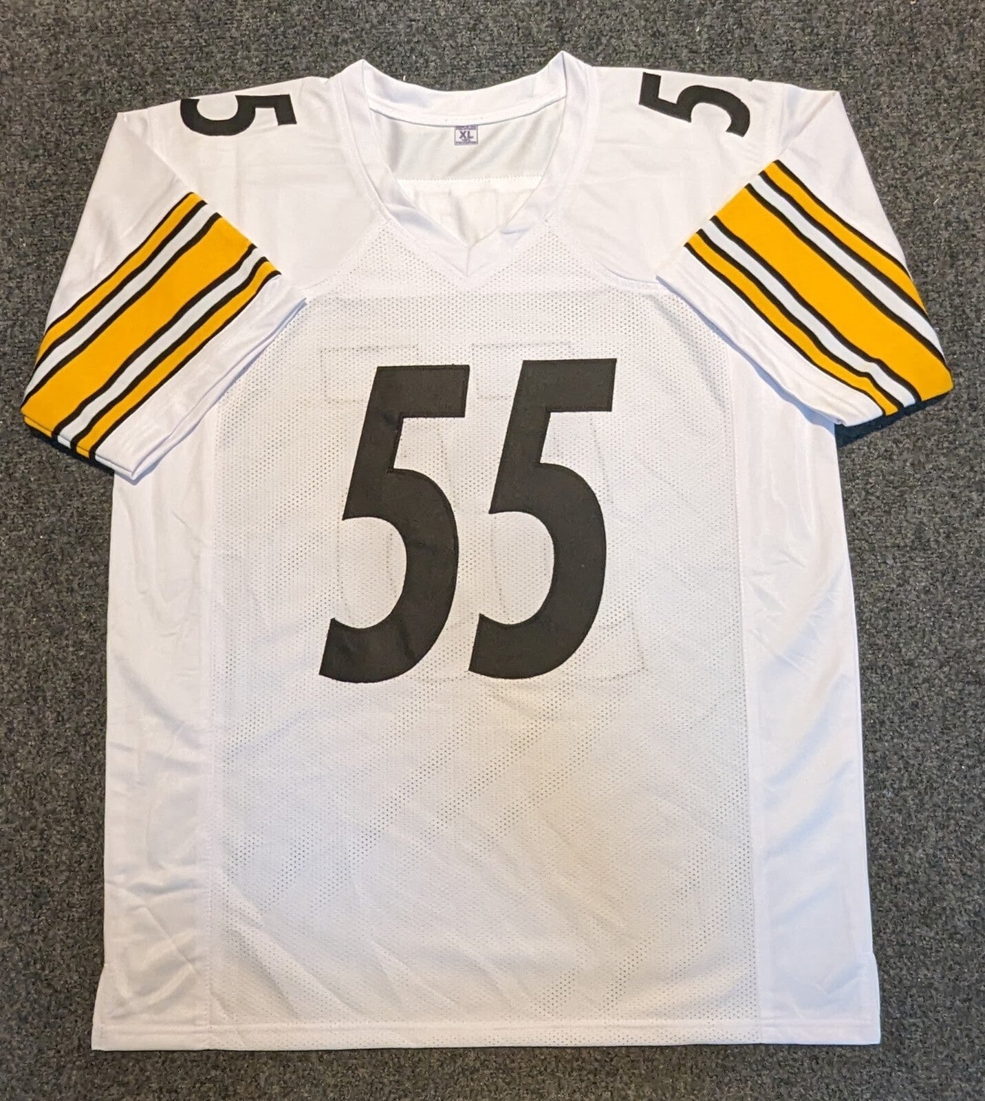 Pittsburgh Steelers Joey Porter Sr Autographed Signed Jersey Jsa Coa