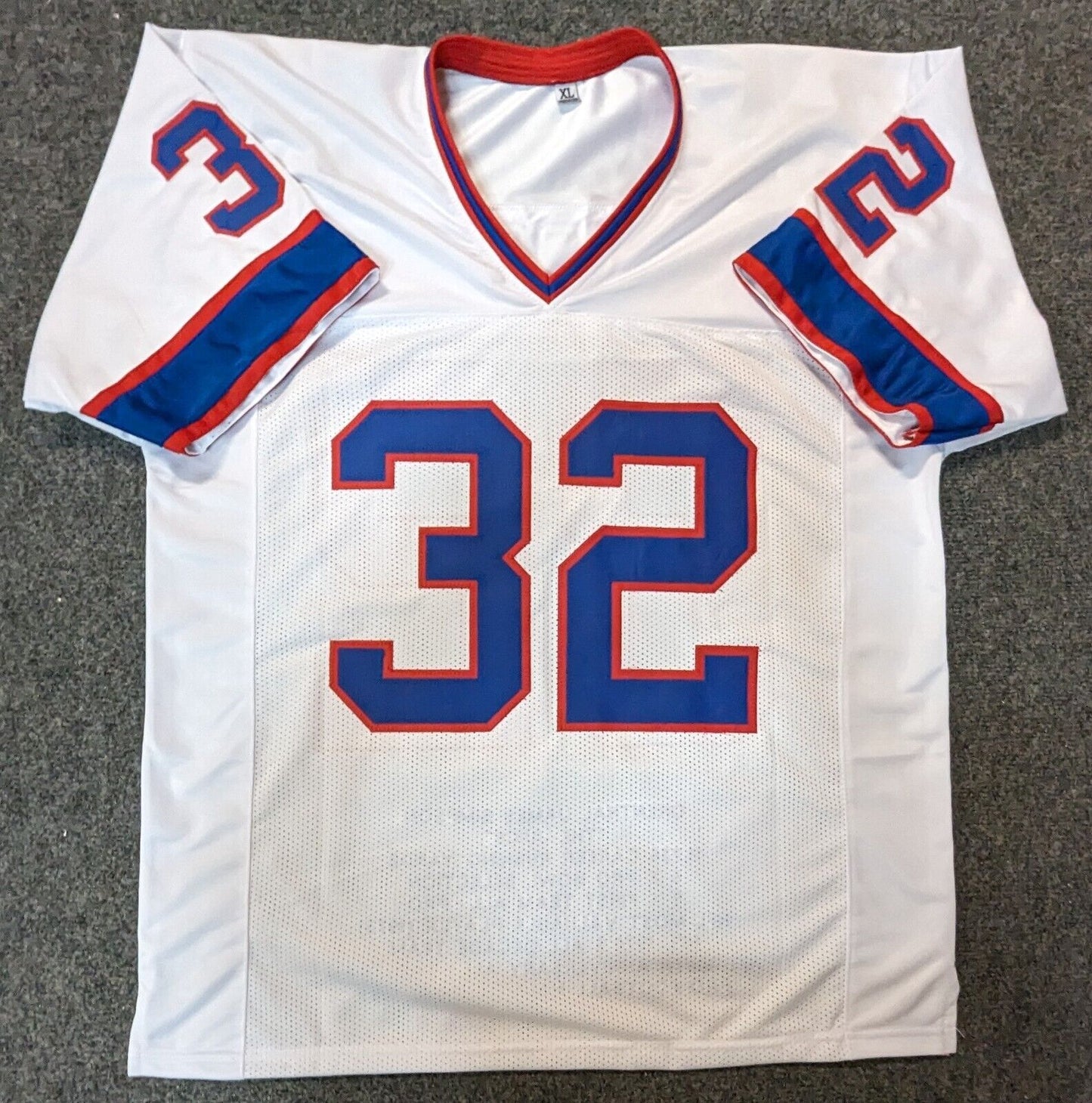 Buffalo Bills Oj Simpson Autographed Signed Stat Jersey Jsa Coa