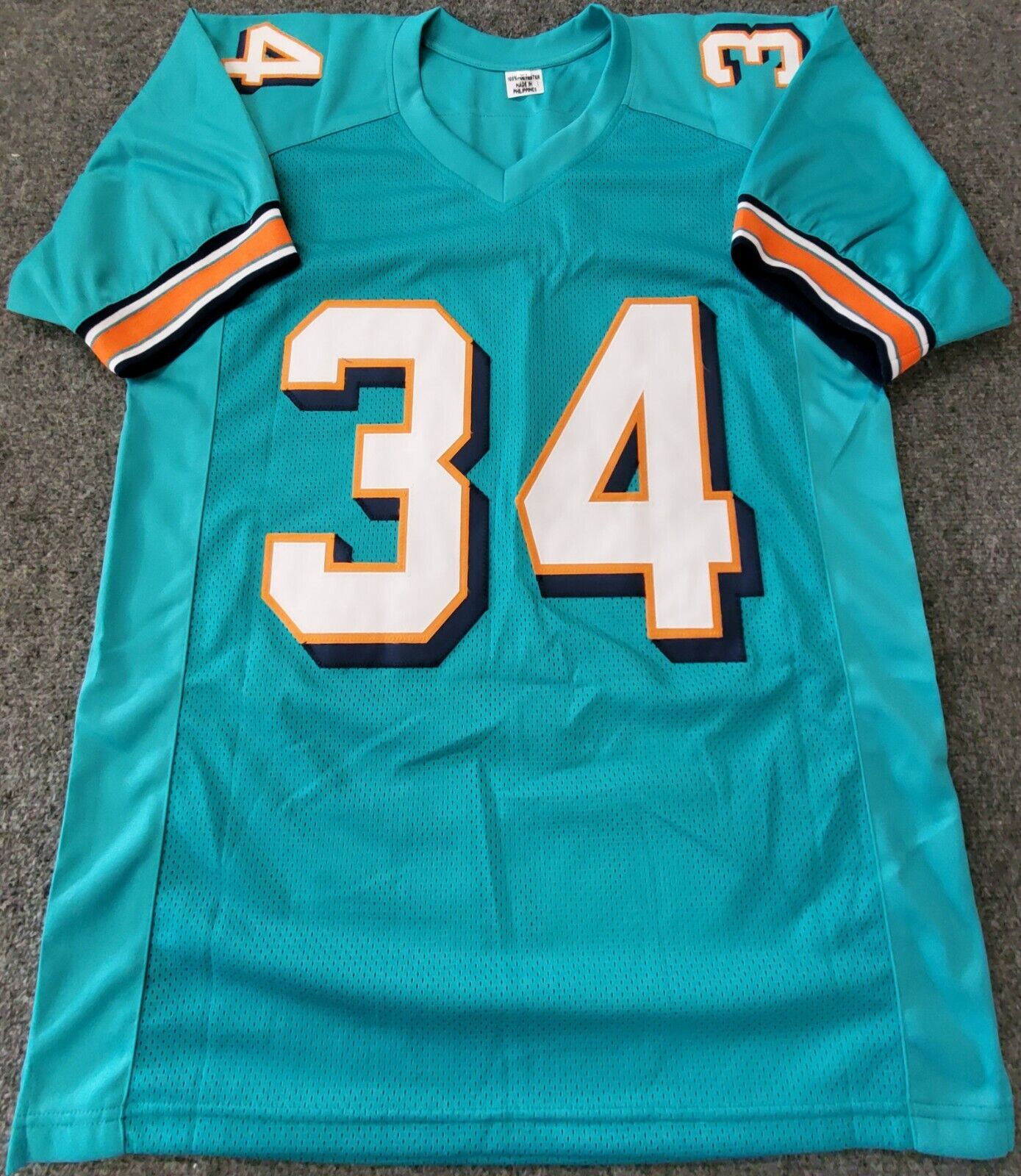 MVP Authentics Miami Dolphins Ricky Williams Autographed Signed Jersey Jsa Coa 107.10 sports jersey framing , jersey framing