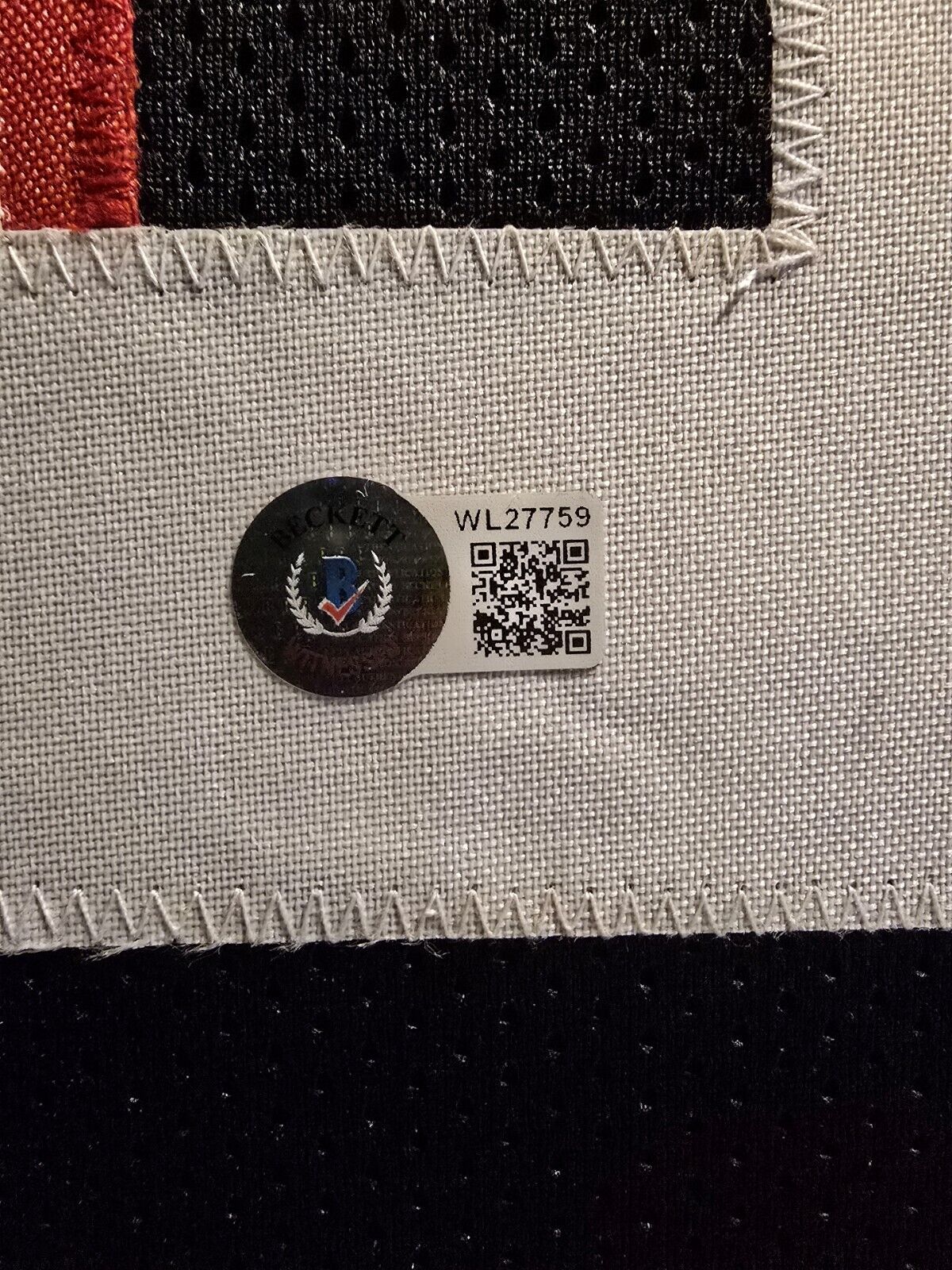 Framed Atlanta Falcons Kyle Pitts Autographed Jersey Beckett Holo