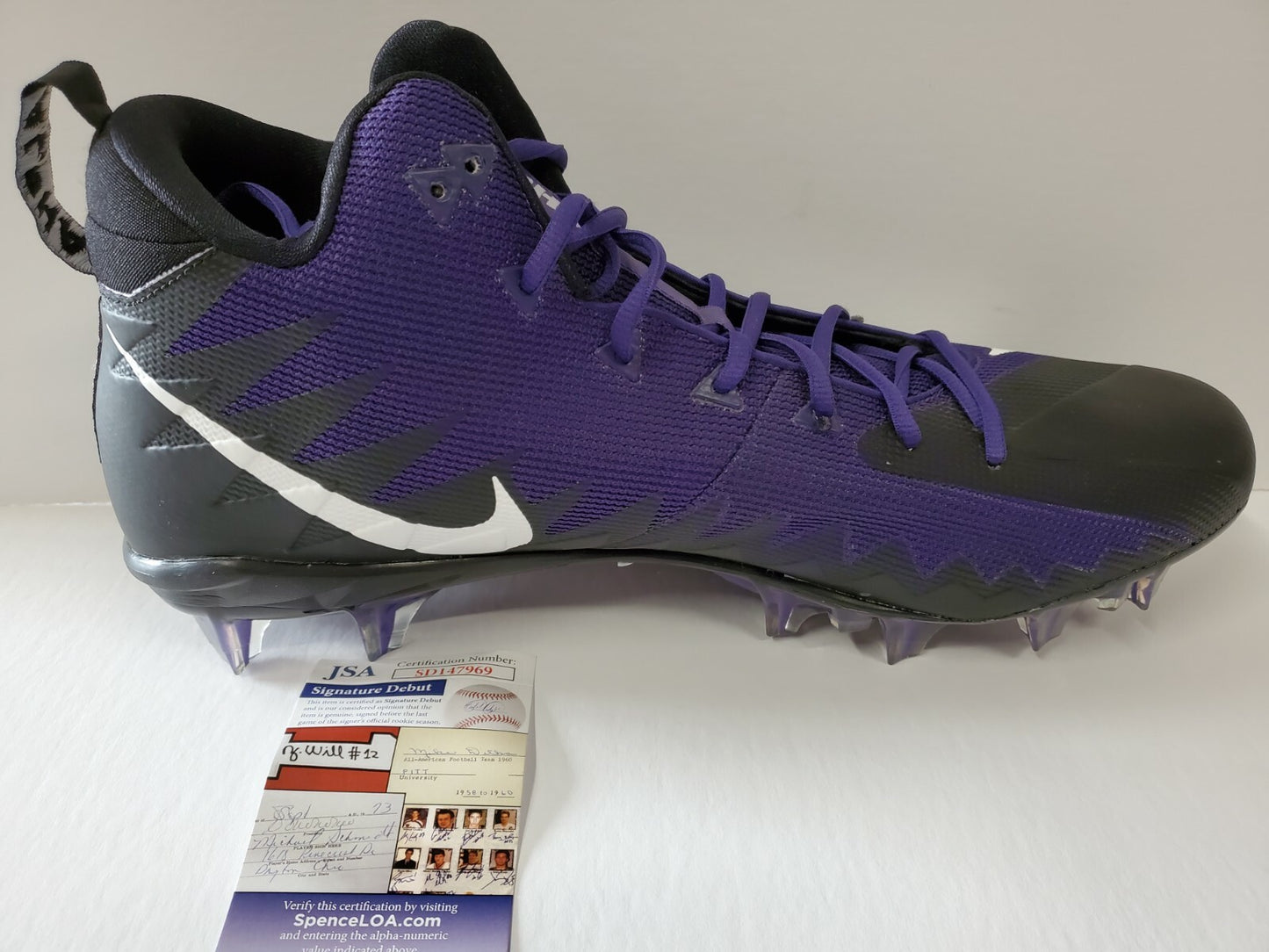 Odafe Jayson Oweh Autographed Signed Cleat Jsa Coa