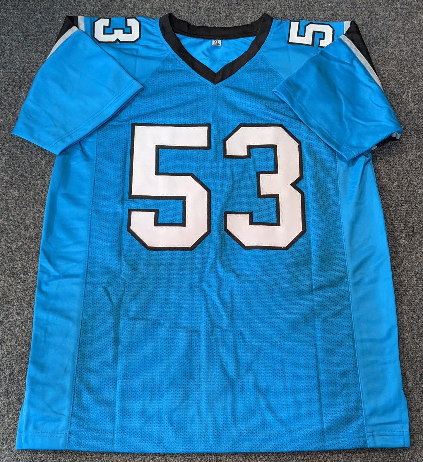 Carolina Panthers Brian Burns Autographed Signed Jersey Jsa Coa