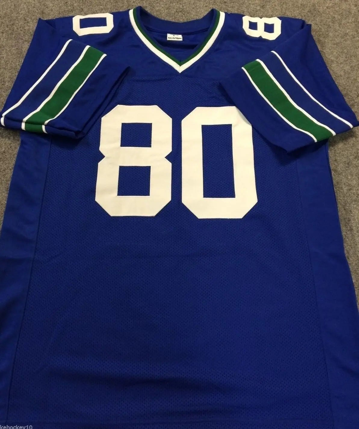 Seattle Seahawks Steve Largent Autographed Signed Jersey Jsa Coa