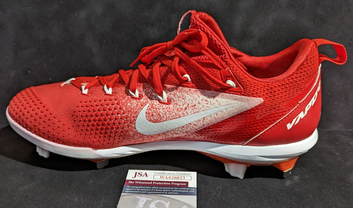 Cleveland Guardians Steven Kwan Autographed Signed Cleat Jsa Coa