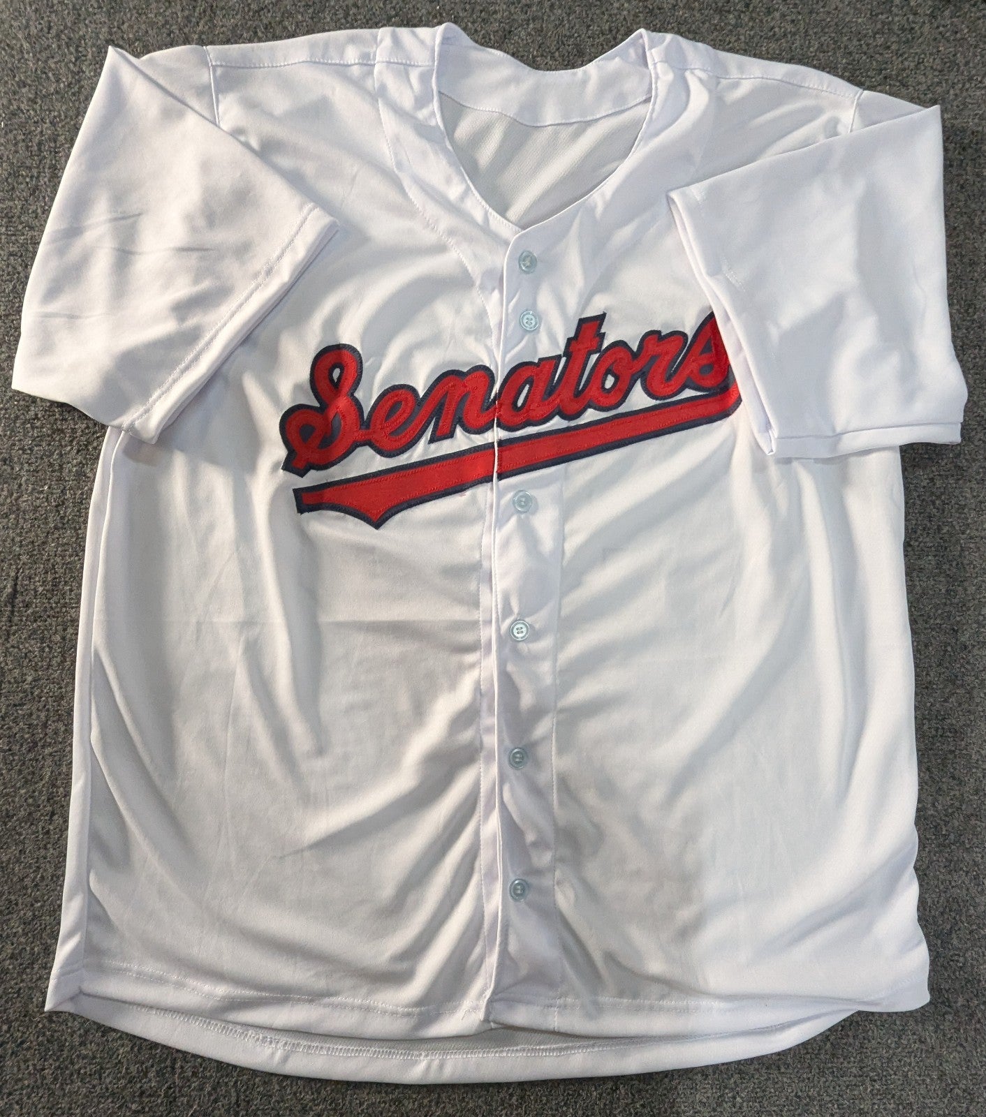 Washington Senators Frank Howard Autographed Inscribed Custom Jersey Jsa Coa