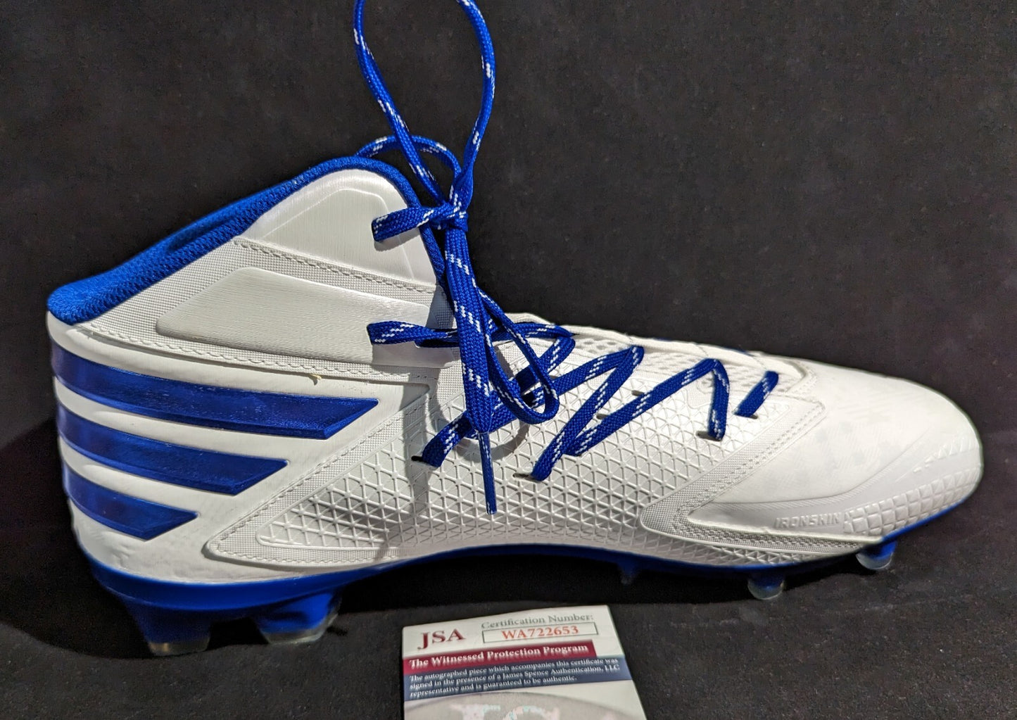 Buffalo Bills Greg Rousseau Autographed Signed Cleat Jsa Coa