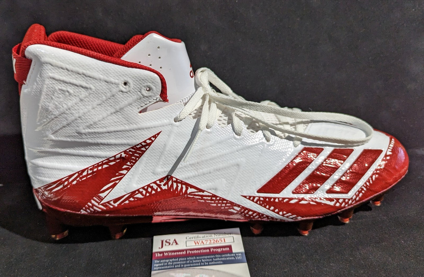 Buffalo Bills Greg Rousseau Autographed Signed Cleat Jsa Coa