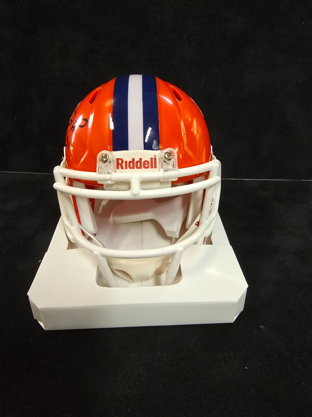 Illinois Fighting Illini Devon Witherspoon Autographed Mini Helmet Beckett Holo