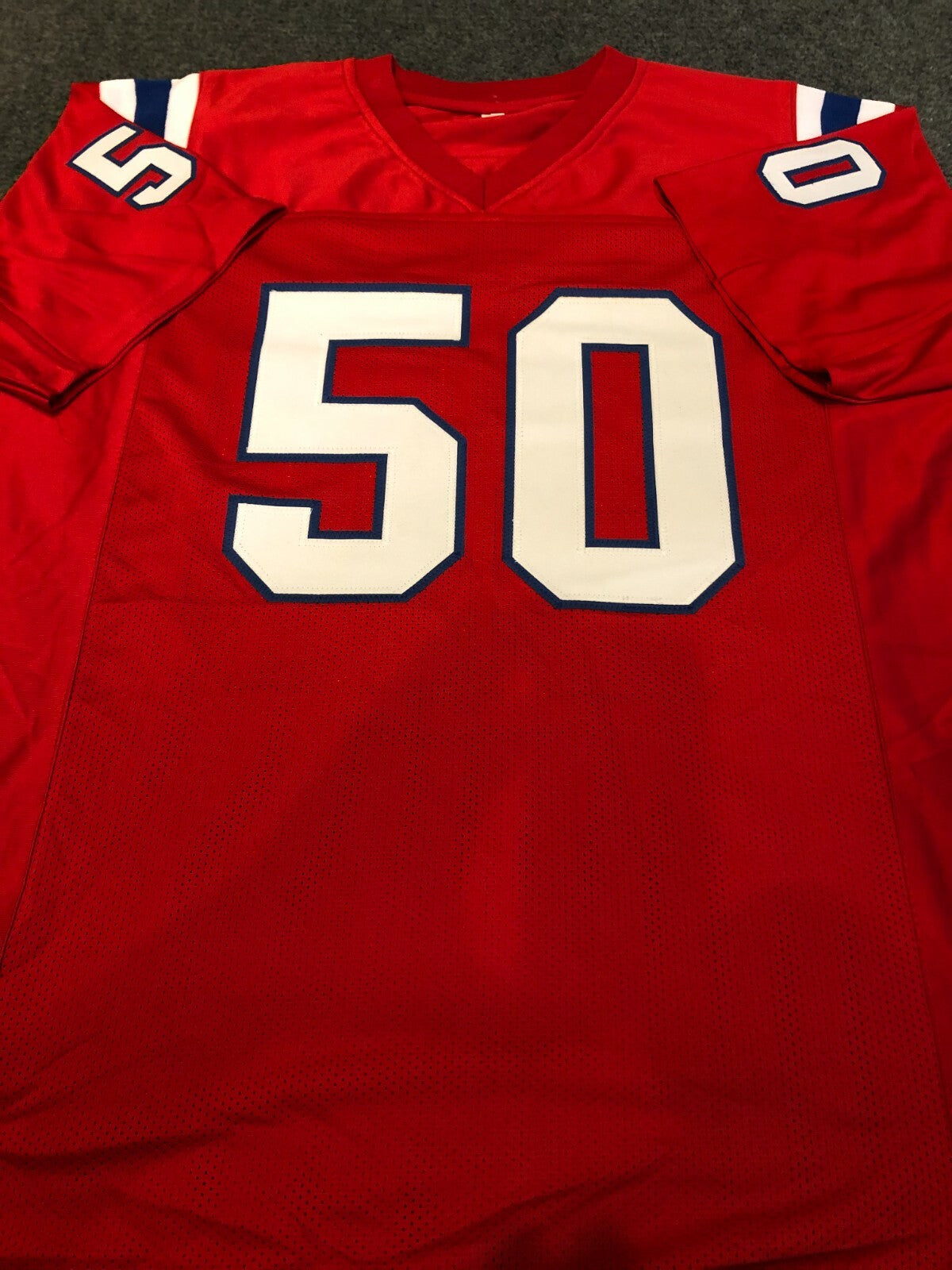 New England Patriots Chase Winovich Autographed Signed Jersey Beckett Coa