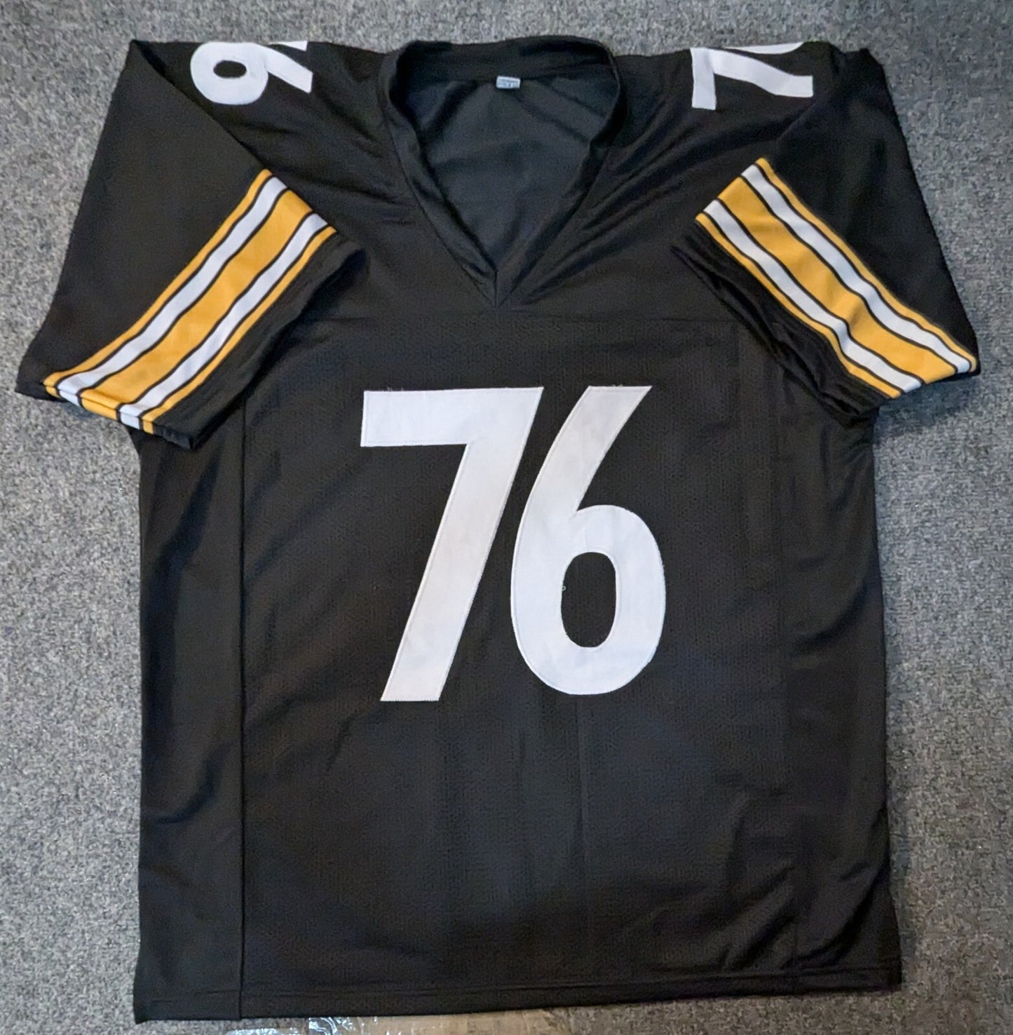Pittsburgh Steelers Troy Fautanu Autographed Signed Jersey Jsa Coa