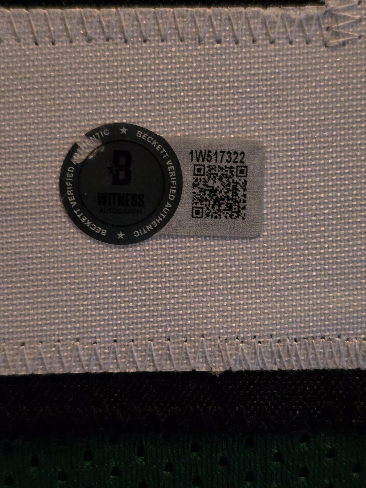 Framed Philadelphia Eagles Nolan Smith Jr Autographed Signed Jersey Beckett Holo