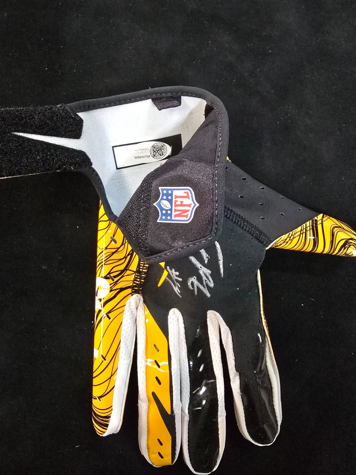 Pittsburgh Steelers Joey Porter Jr Signed Glove Jsa Hologram
