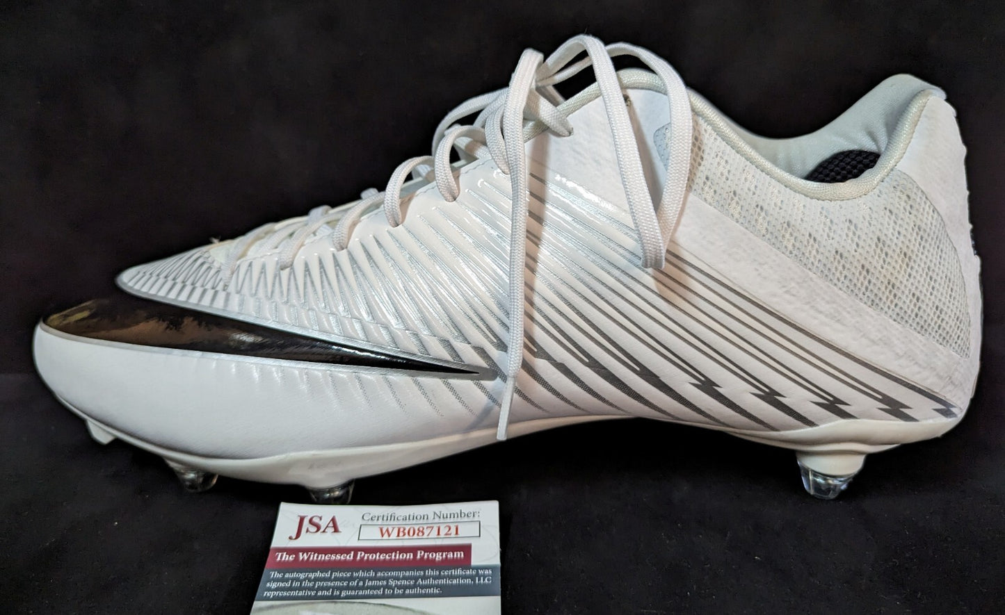 New York Giants Brian Burns Signed Cleat Jsa Coa