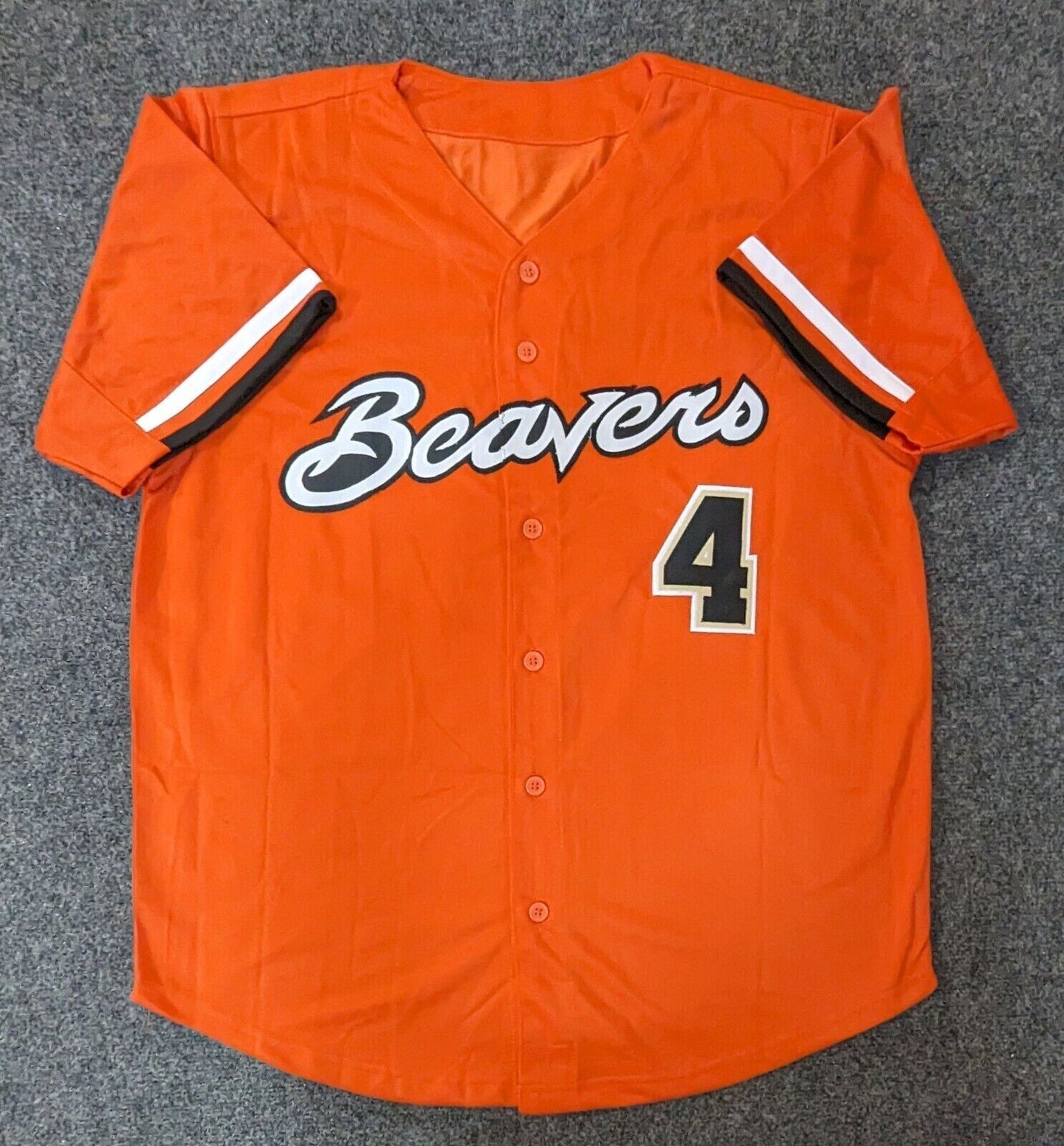 Oregon State Beavers Steven Kwan Signed Inscribed Jersey - Jsa Coa