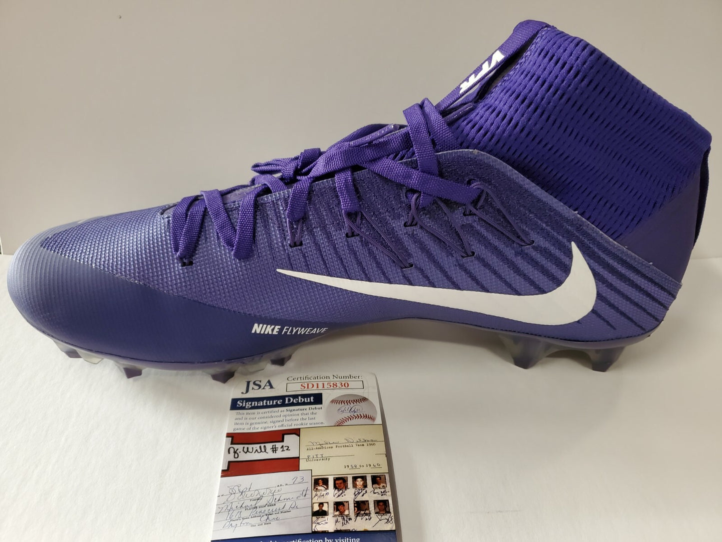 Odafe Jayson Oweh Autographed Signed Cleat Jsa Coa