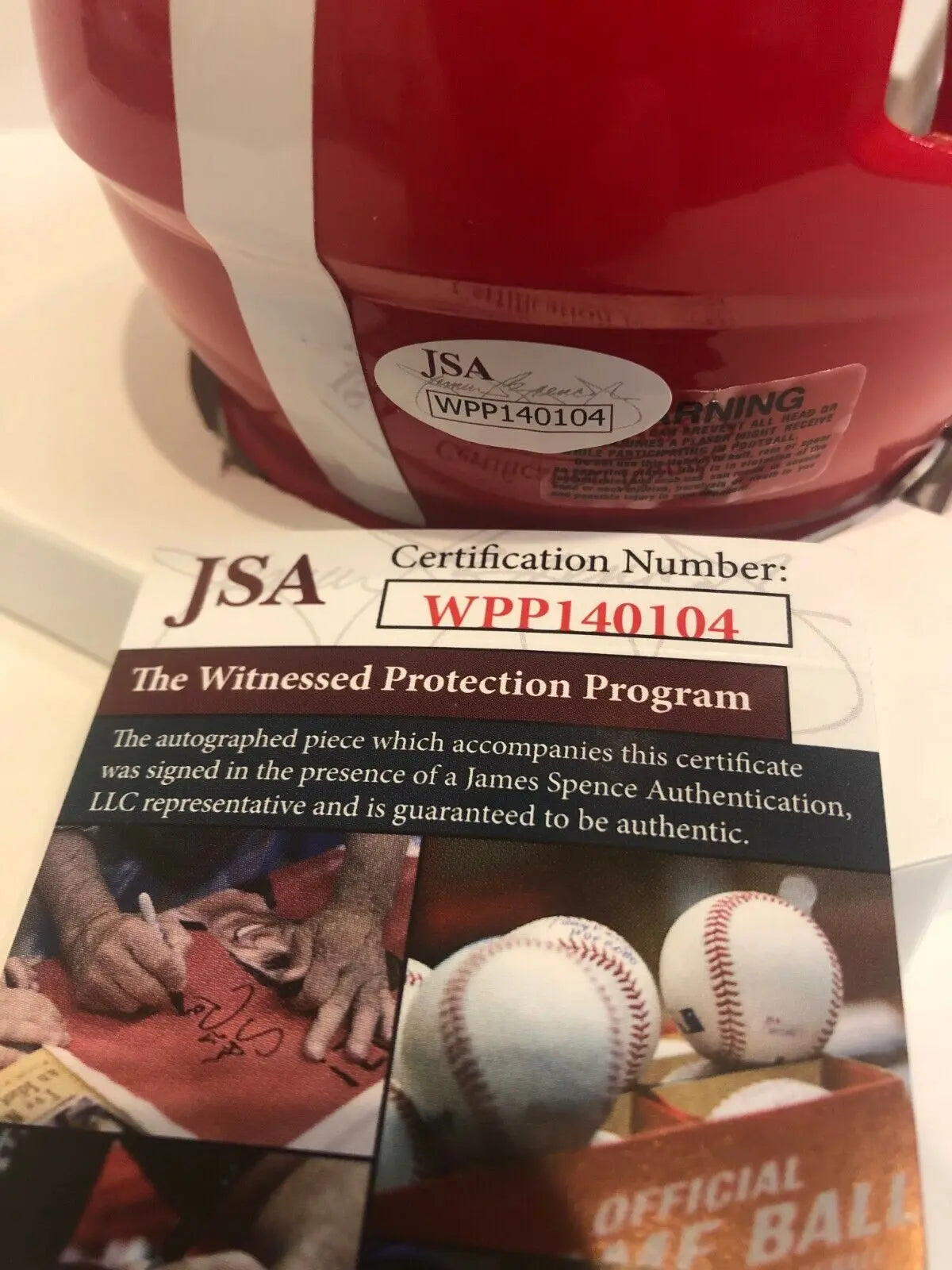 MVP Authentics Alec Ogletree Autographed Signed Georgia Bulldogs Mini Helmet Jsa Coa 89.10 sports jersey framing , jersey framing