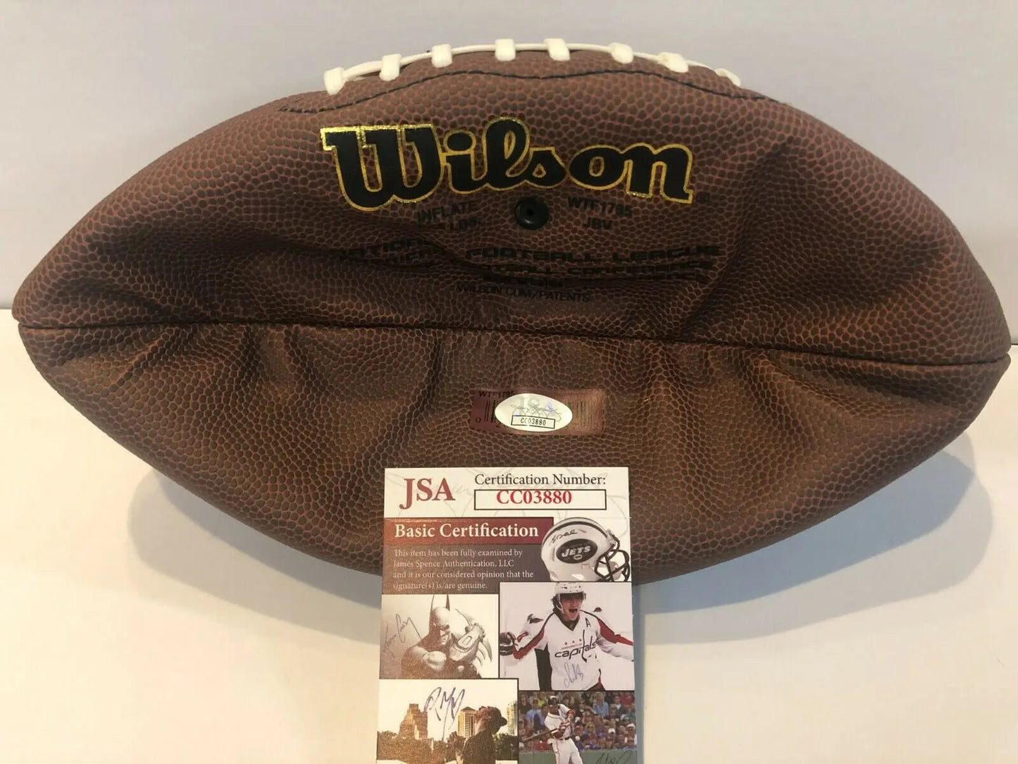 MVP Authentics Alec Ogletree Autographed Signed Nfl Football Jsa Coa 80.10 sports jersey framing , jersey framing