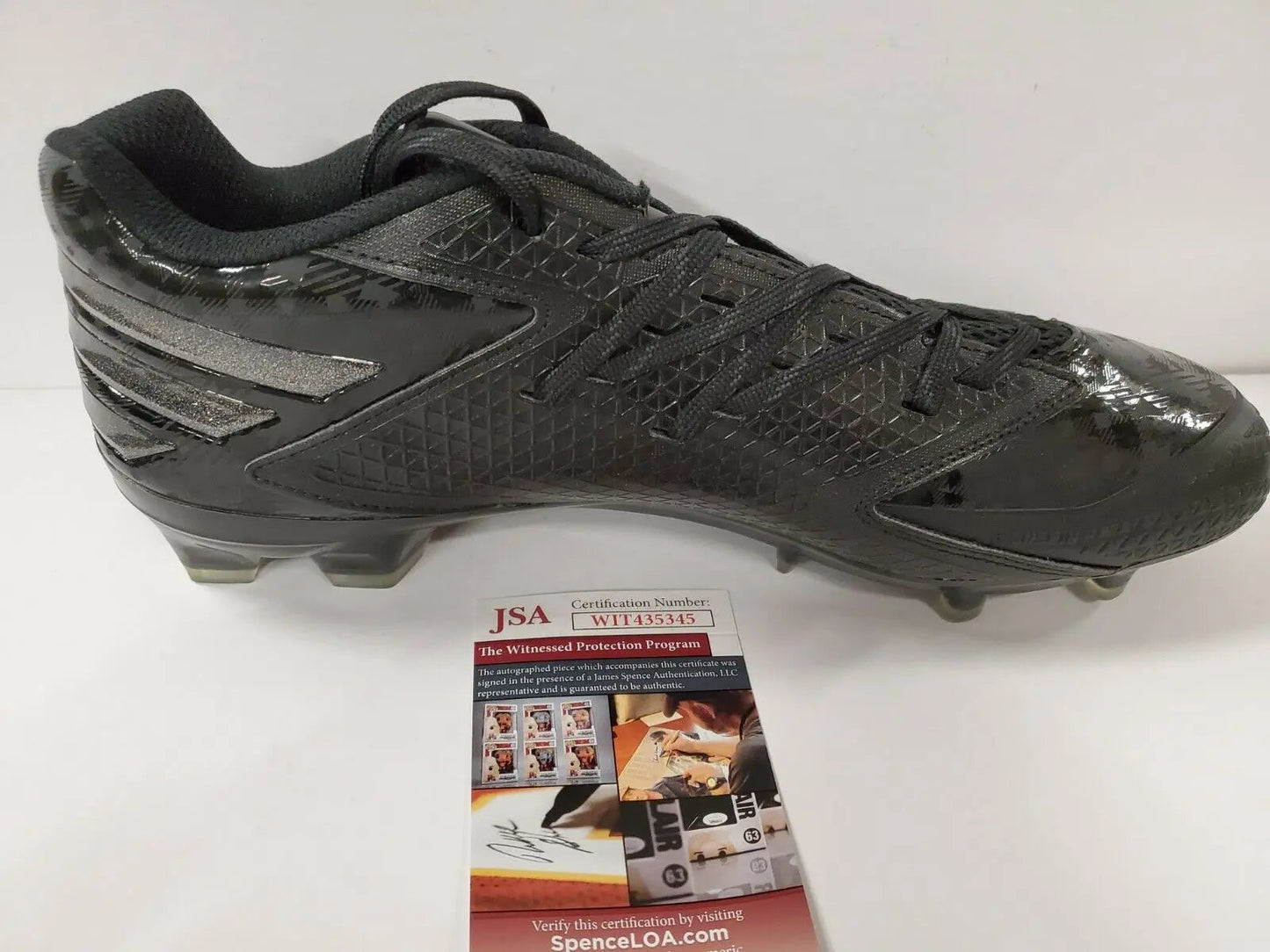 MVP Authentics Baltimore Ravens Marquise Brown Autographed Signed Adidas Cleat Jsa Coa 161.10 sports jersey framing , jersey framing