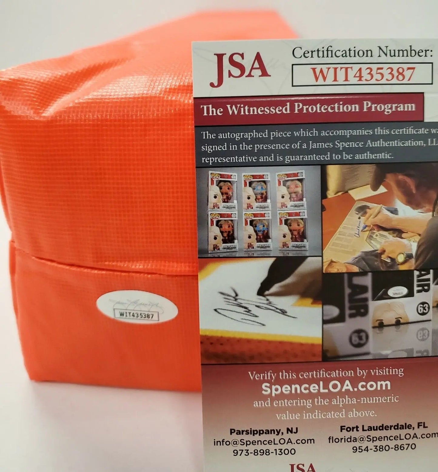 MVP Authentics Baltimore Ravens Marquise Brown Autographed Signed End Zone Pylon Jsa Coa 134.10 sports jersey framing , jersey framing