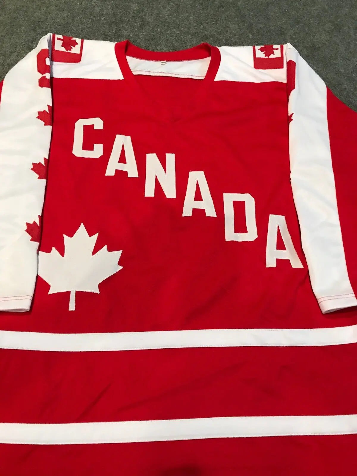 MVP Authentics Bobby Hull Autographed Signed Inscribed Canada Jersey Jsa Coa 360 sports jersey framing , jersey framing