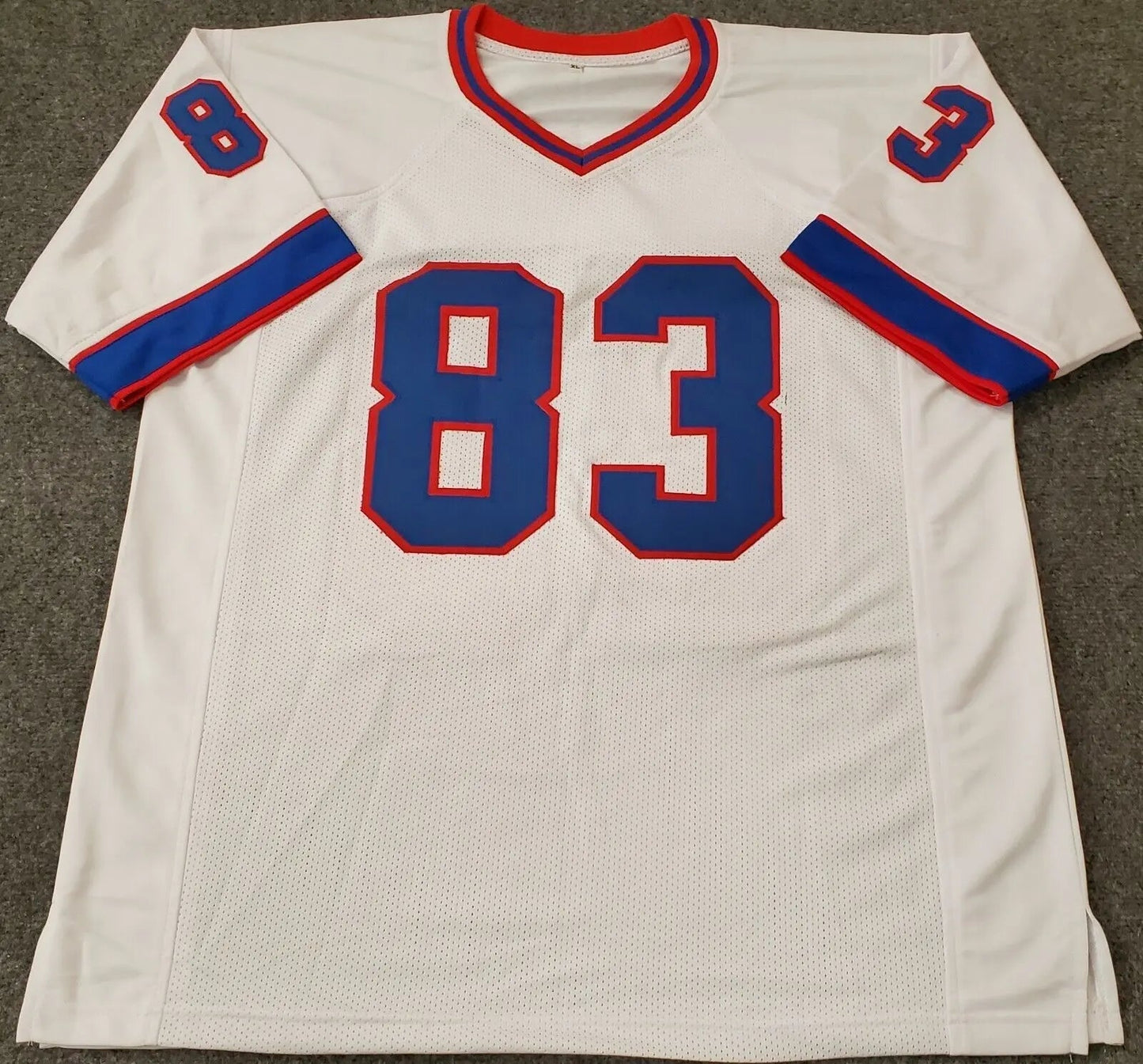 MVP Authentics Buffalo Bills Andre Reed Autographed Signed Inscribed Jersey Jsa Coa 89.10 sports jersey framing , jersey framing