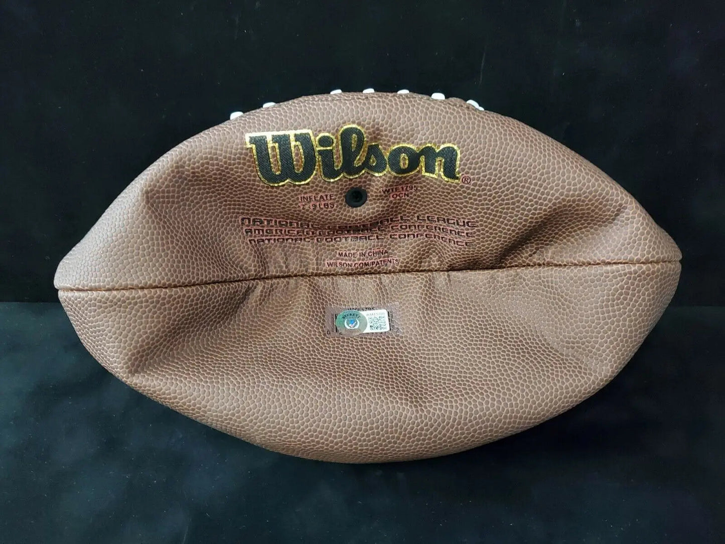 MVP Authentics Chicago Bears Brian Urlacher Autographed Signed Nfl Football Bas Coa 143.10 sports jersey framing , jersey framing