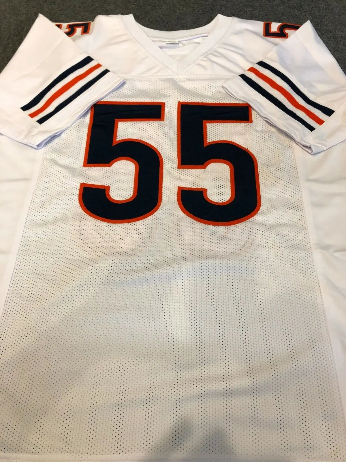 MVP Authentics Chicago Bears Lance Briggs Autographed Signed Jersey Beckett Coa 89.10 sports jersey framing , jersey framing