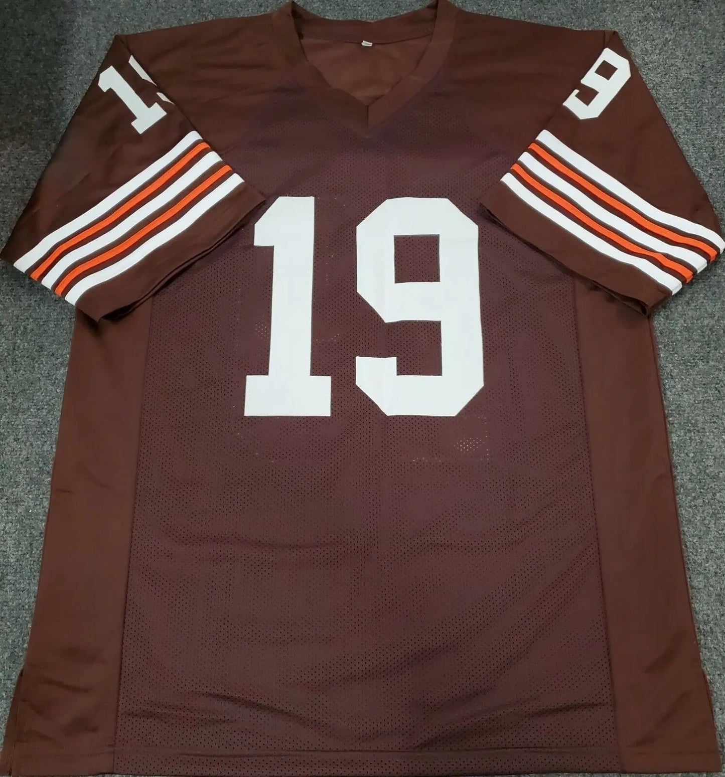 MVP Authentics Cleveland Browns Bernie Kosar Autographed Signed Jersey Jsa Coa 143.10 sports jersey framing , jersey framing