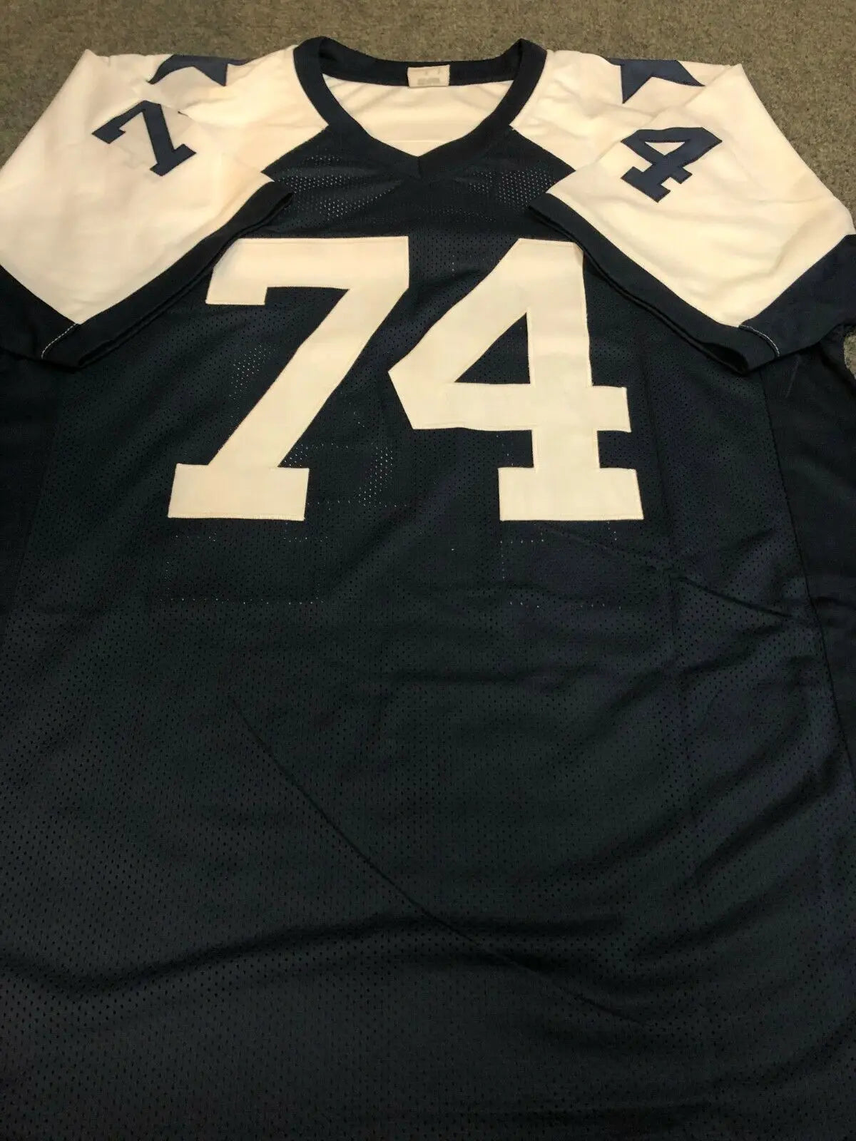 MVP Authentics Dallas Cowboys Bob Lilly Autographed Signed Inscribed Jersey Jsa Coa 107.10 sports jersey framing , jersey framing