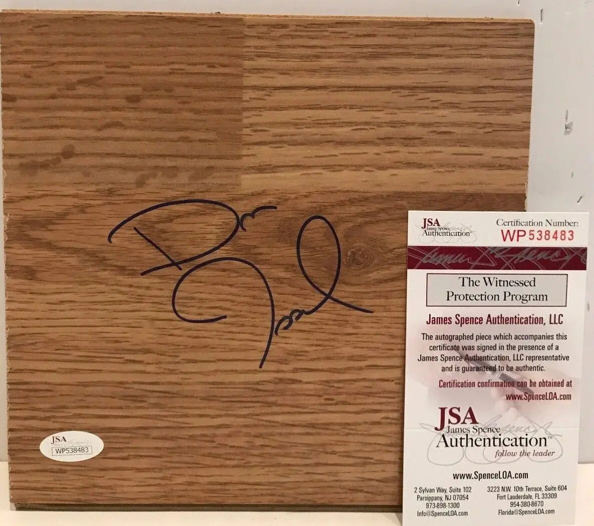 MVP Authentics Dan Issel Autographed Signed Floorboard Jsa Coa 63 sports jersey framing , jersey framing