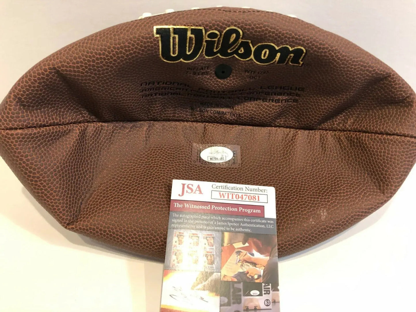 MVP Authentics Denver Broncos Neil Smith Autographed Signed Inscribed Nfl Football Jsa Coa 89.10 sports jersey framing , jersey framing