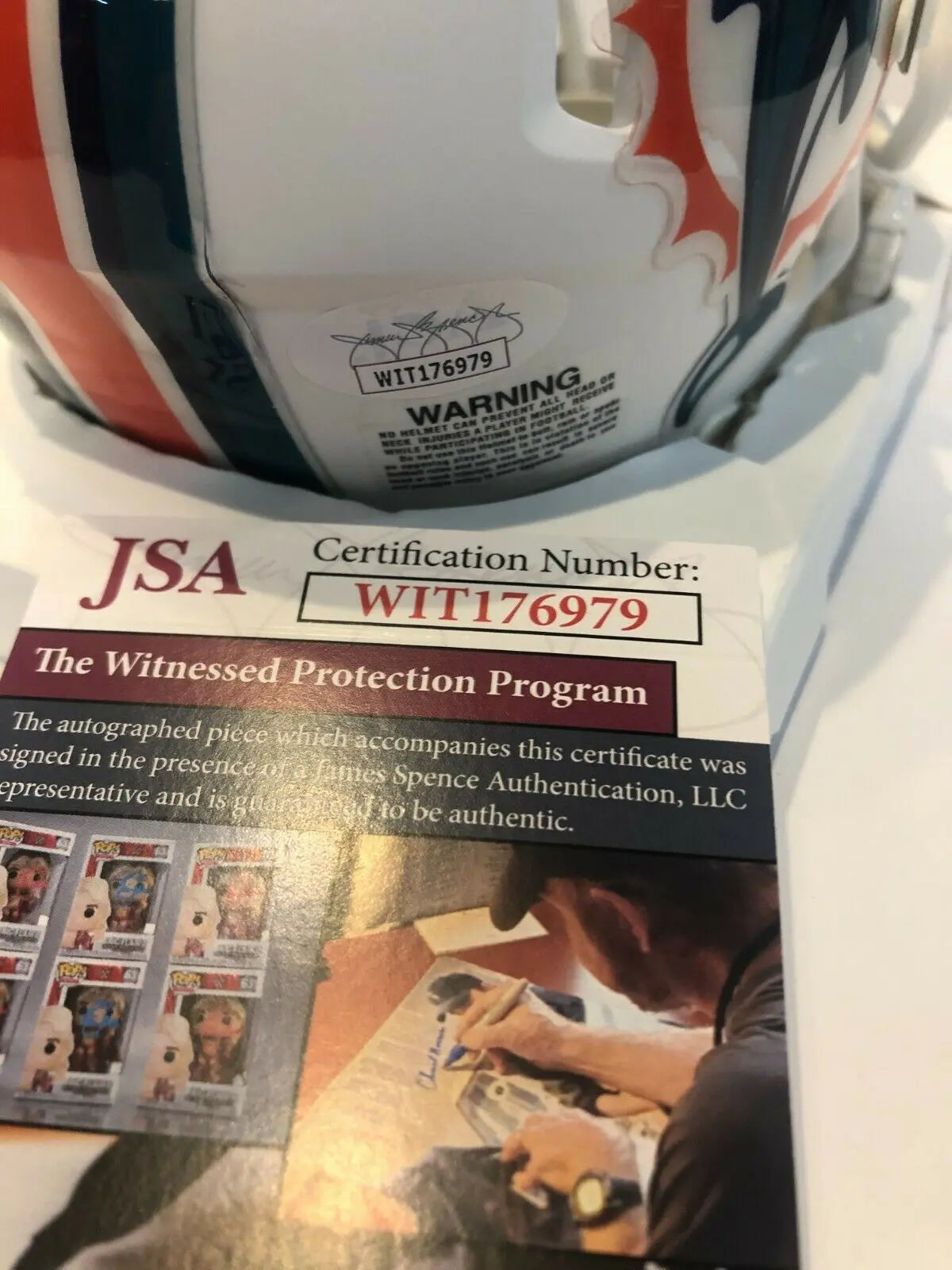 MVP Authentics Jason Taylor Autographed Signed Miami Dolphins Speed Mini Helmet Jsa Coa 116.10 sports jersey framing , jersey framing