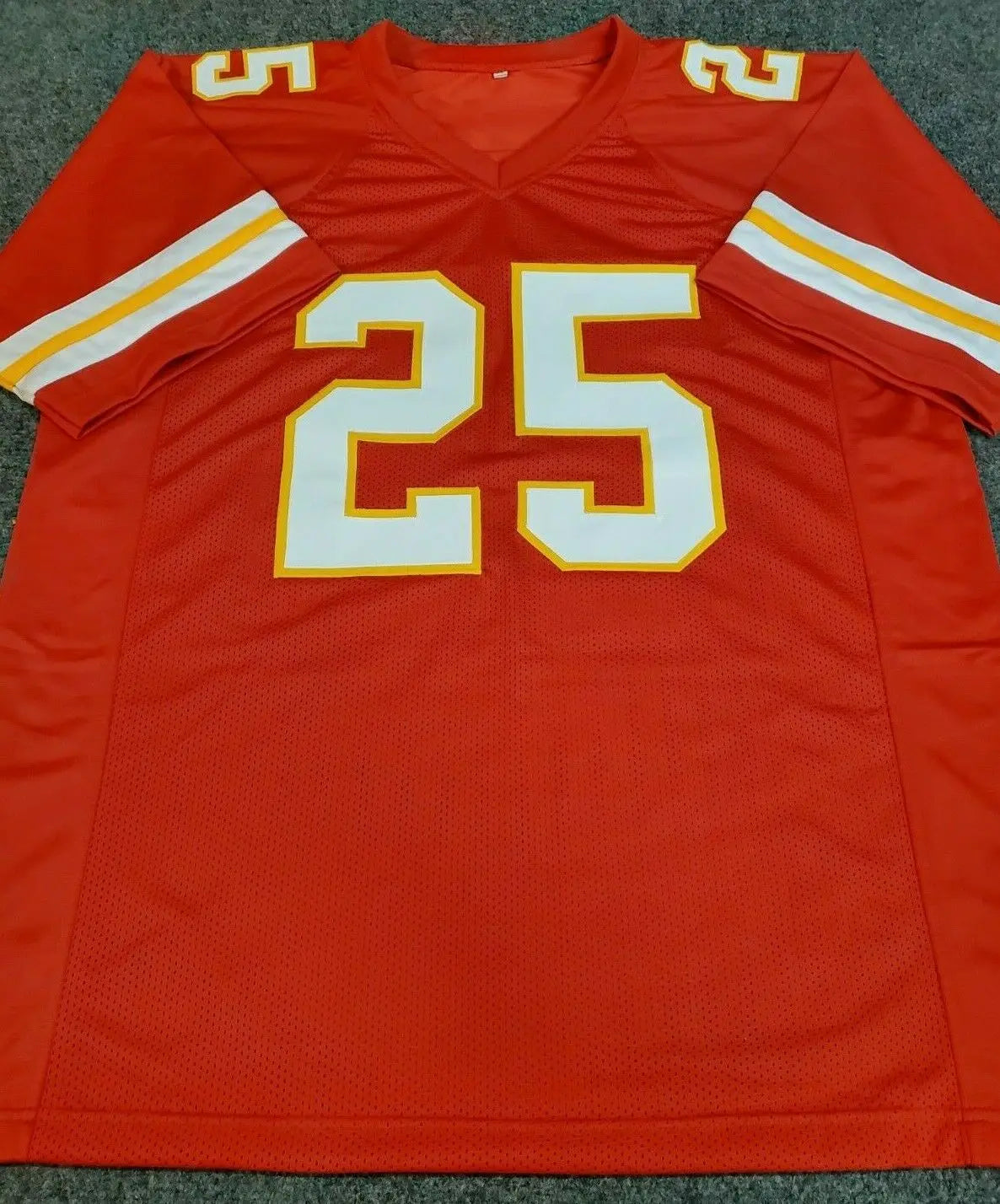 MVP Authentics Kansas City Chiefs Clyde Edwards-Helaire Autographed Signed Jersey Jsa Coa 152.10 sports jersey framing , jersey framing