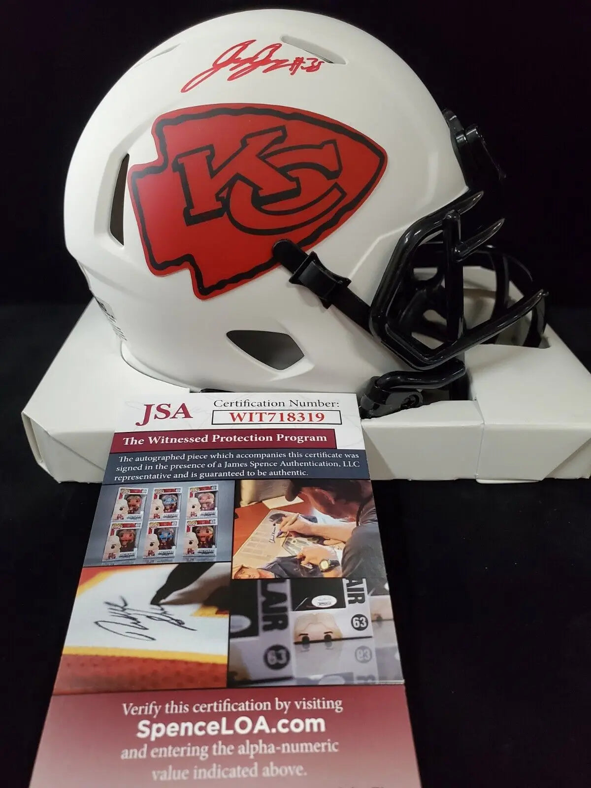 chiefs football helmet for sale Jersey Framing