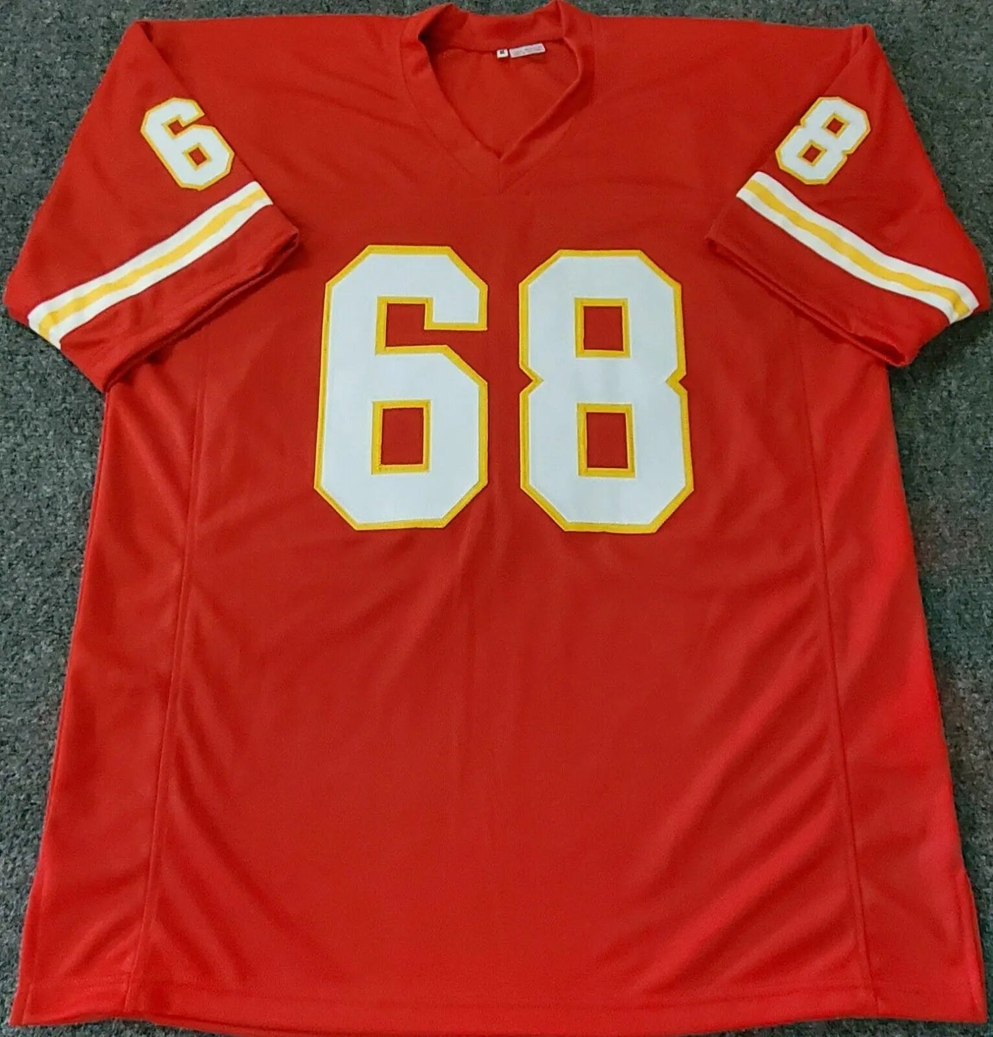 MVP Authentics Kansas City Chiefs Will Shields Autographed Inscribed Jersey Psa Coa 161.10 sports jersey framing , jersey framing