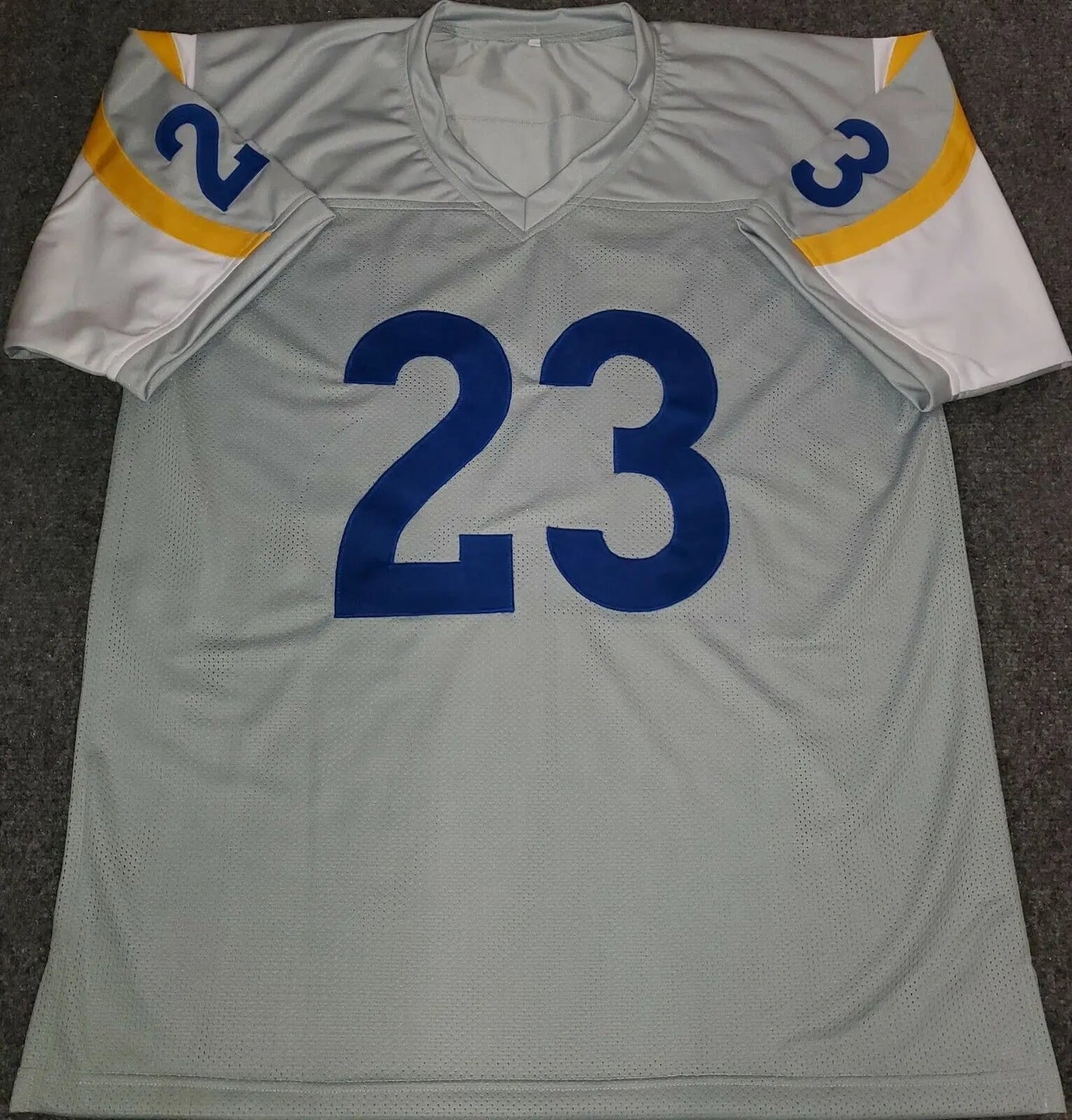 MVP Authentics Los Angeles Rams Cam Akers Autographed Signed Jersey Beckett Coa 152.10 sports jersey framing , jersey framing