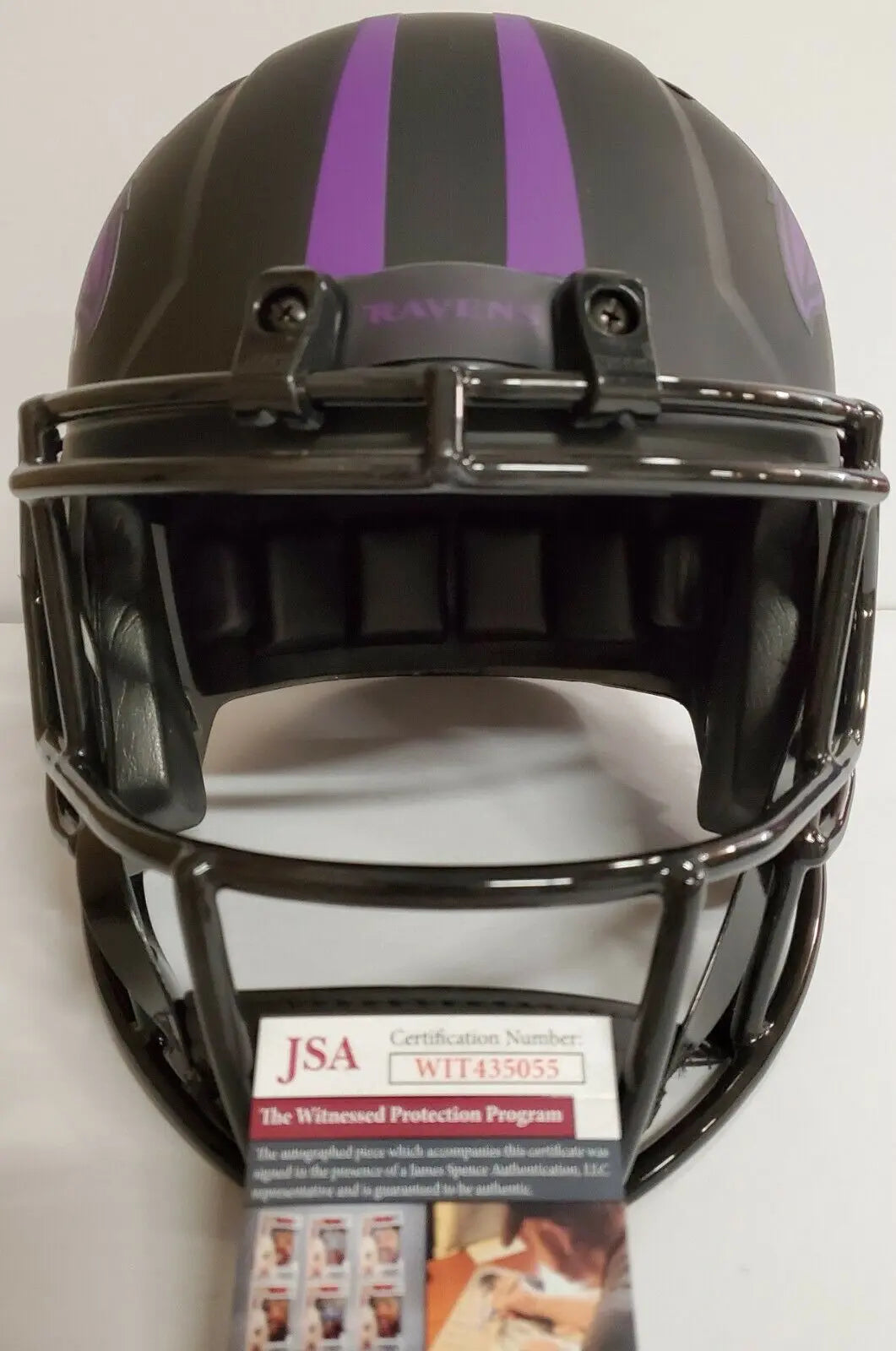 MVP Authentics MARQUISE BROWN SIGNED BALTIMORE RAVENS FULL SIZE ECLIPSE REPLICA HELMET JSA COA 359.10 sports jersey framing , jersey framing