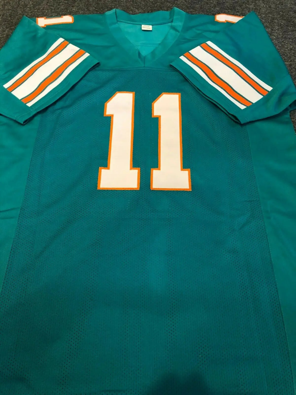 MVP Authentics Miami Dolphins Devante Parker Autographed Signed Jersey Jsa Coa 125.10 sports jersey framing , jersey framing