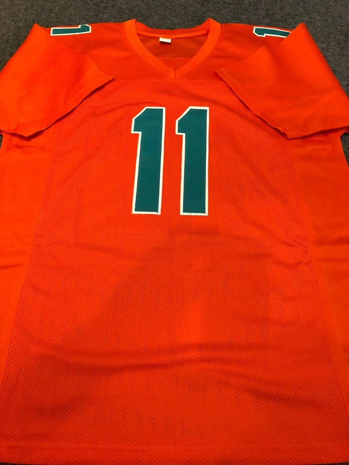 MVP Authentics Miami Dolphins Devante Parker Autographed Signed Jersey Jsa Coa 125.10 sports jersey framing , jersey framing