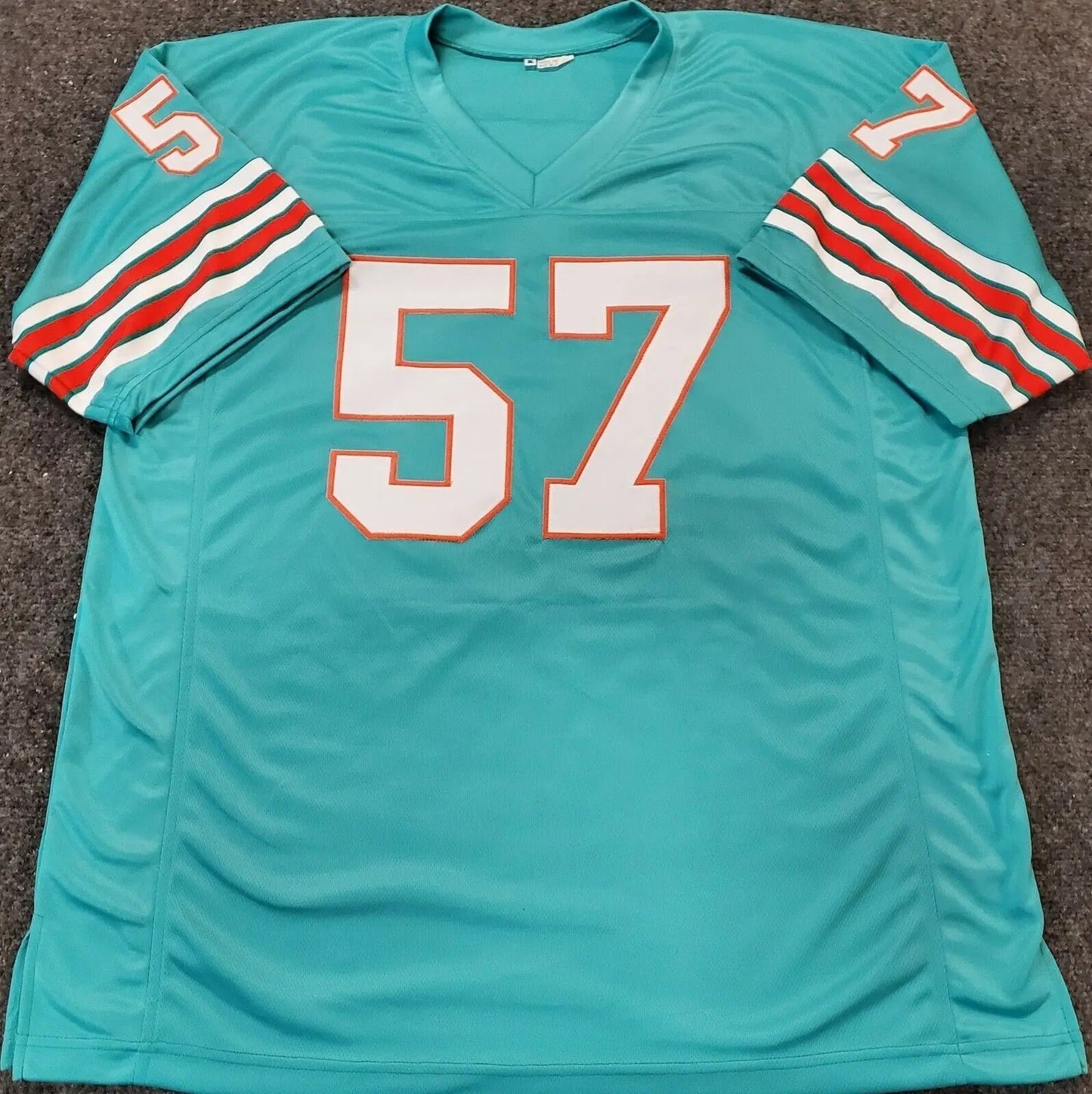 MVP Authentics Miami Dolphins Dwight Stephenson Autographed Signed Inscribed Jersey Jsa Coa 143.10 sports jersey framing , jersey framing
