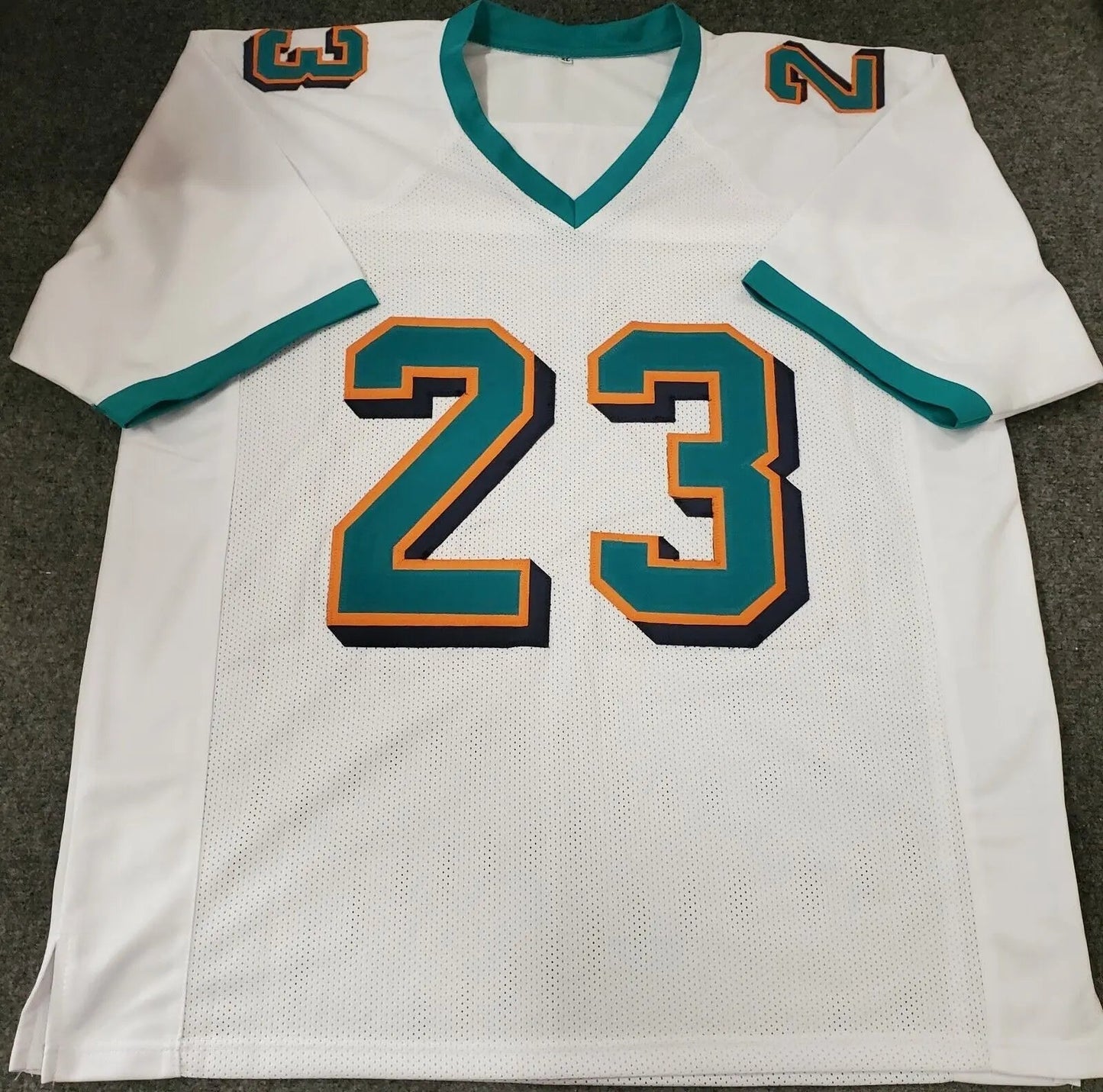 MVP Authentics Miami Dolphins Patrick Surtain Autographed Signed Jersey Jsa Coa 98.10 sports jersey framing , jersey framing