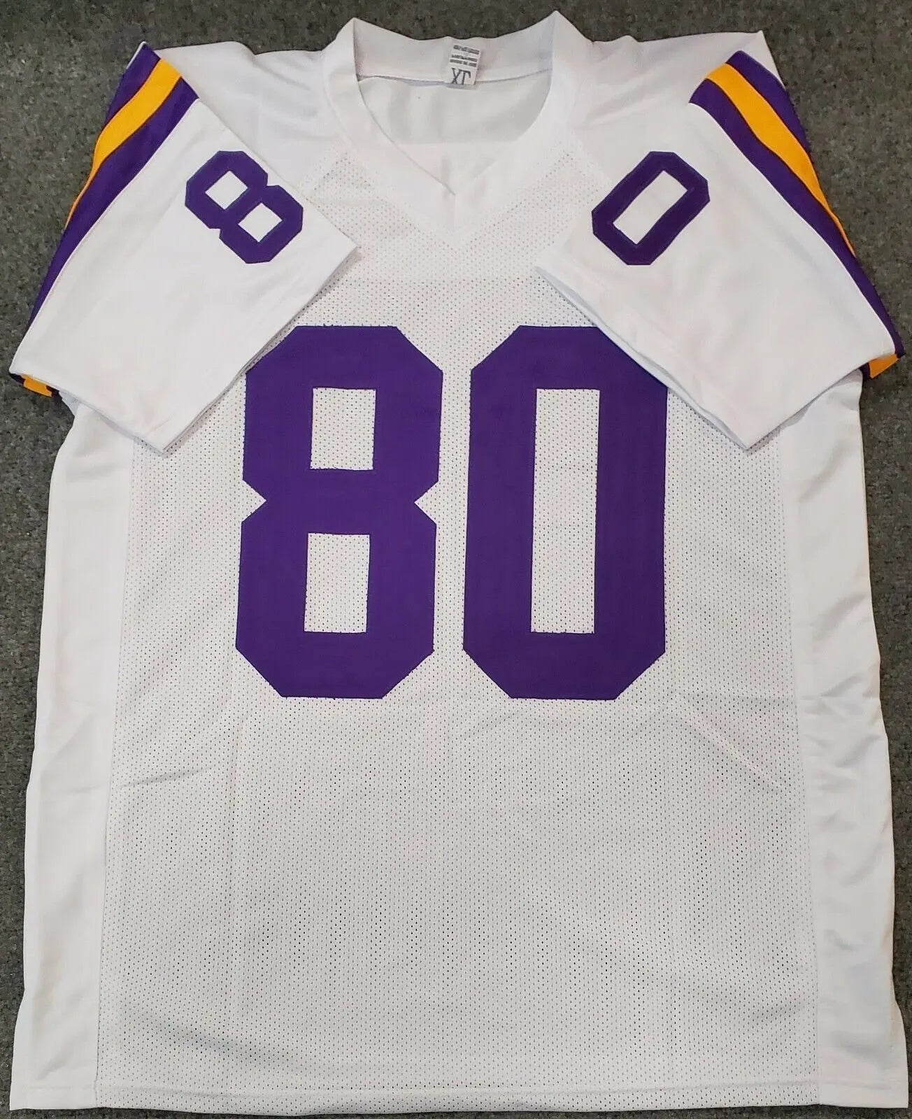 MVP Authentics Minnesota Vikings Cris Carter Autographed Signed Jersey Beckett Coa 197.10 sports jersey framing , jersey framing