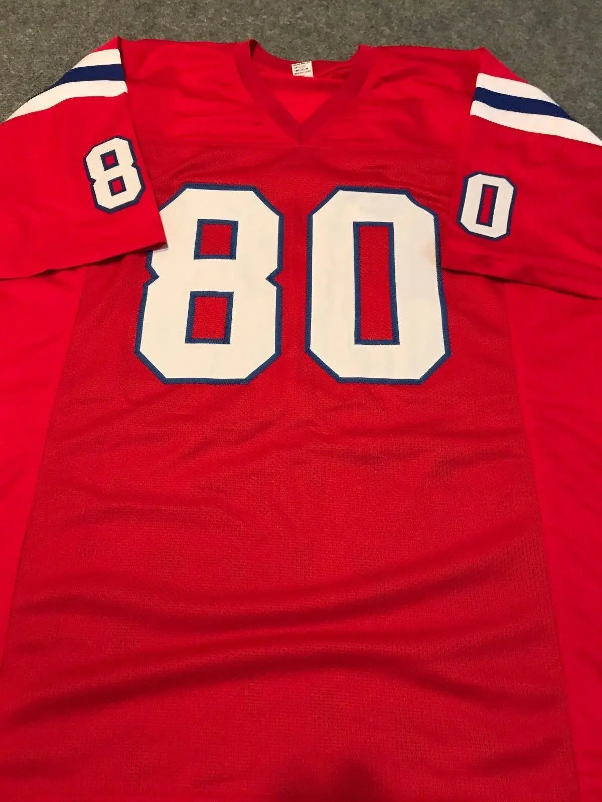 MVP Authentics New England Patriots Irving Fryar Autographed Signed Jersey Jsa Coa 108 sports jersey framing , jersey framing