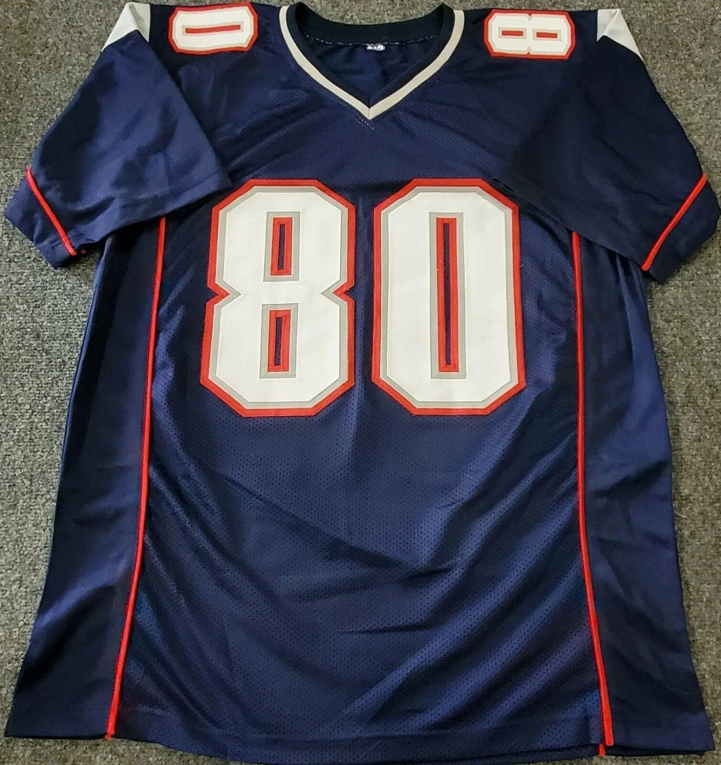 MVP Authentics New England Patriots Irving Fryar Autographed Signed Jersey Jsa Coa 108 sports jersey framing , jersey framing